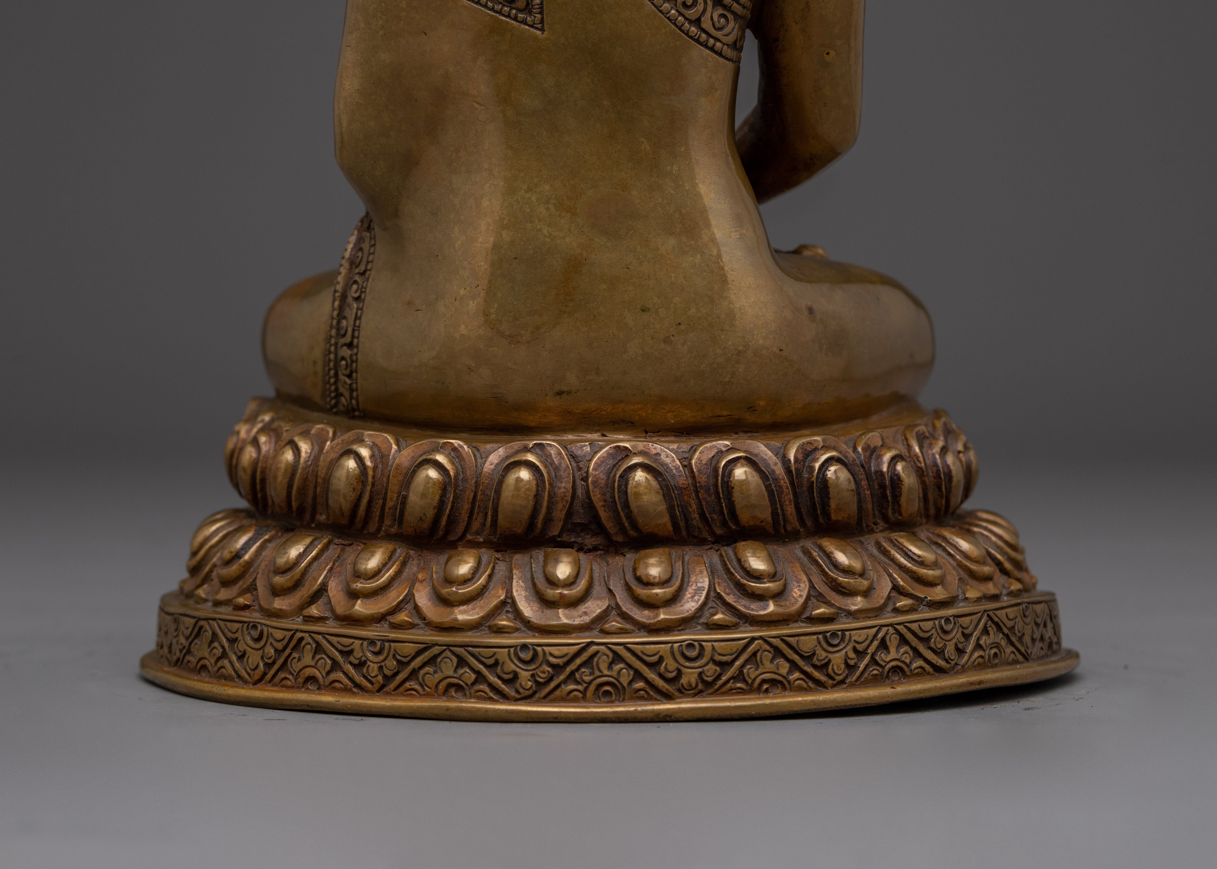 Amitabha Copper Decor Statue | Dharmakara - 48 Great Vows Buddha