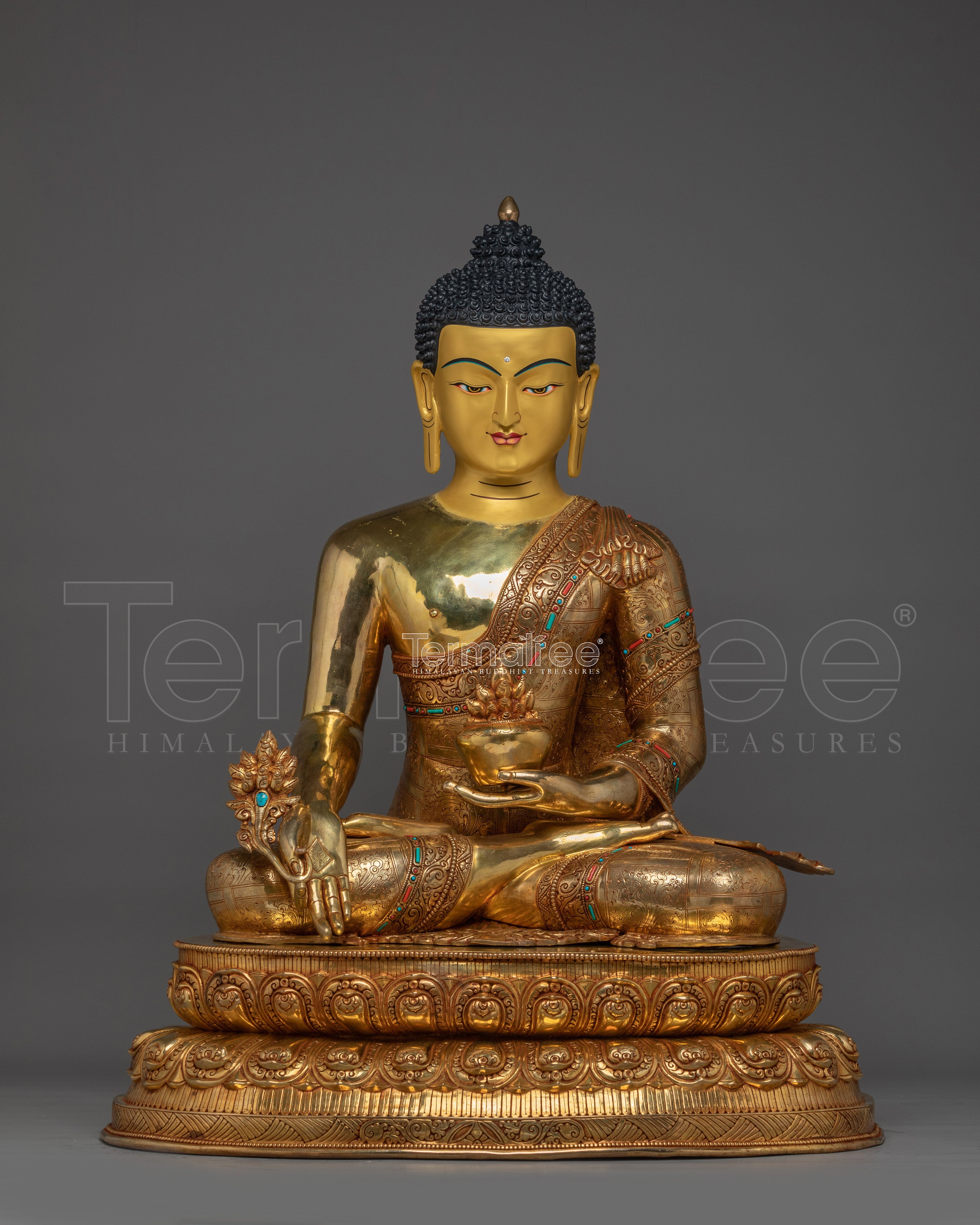 Healing Buddha Bhaisajyaguru Artwork | Medicine Buddha Statue