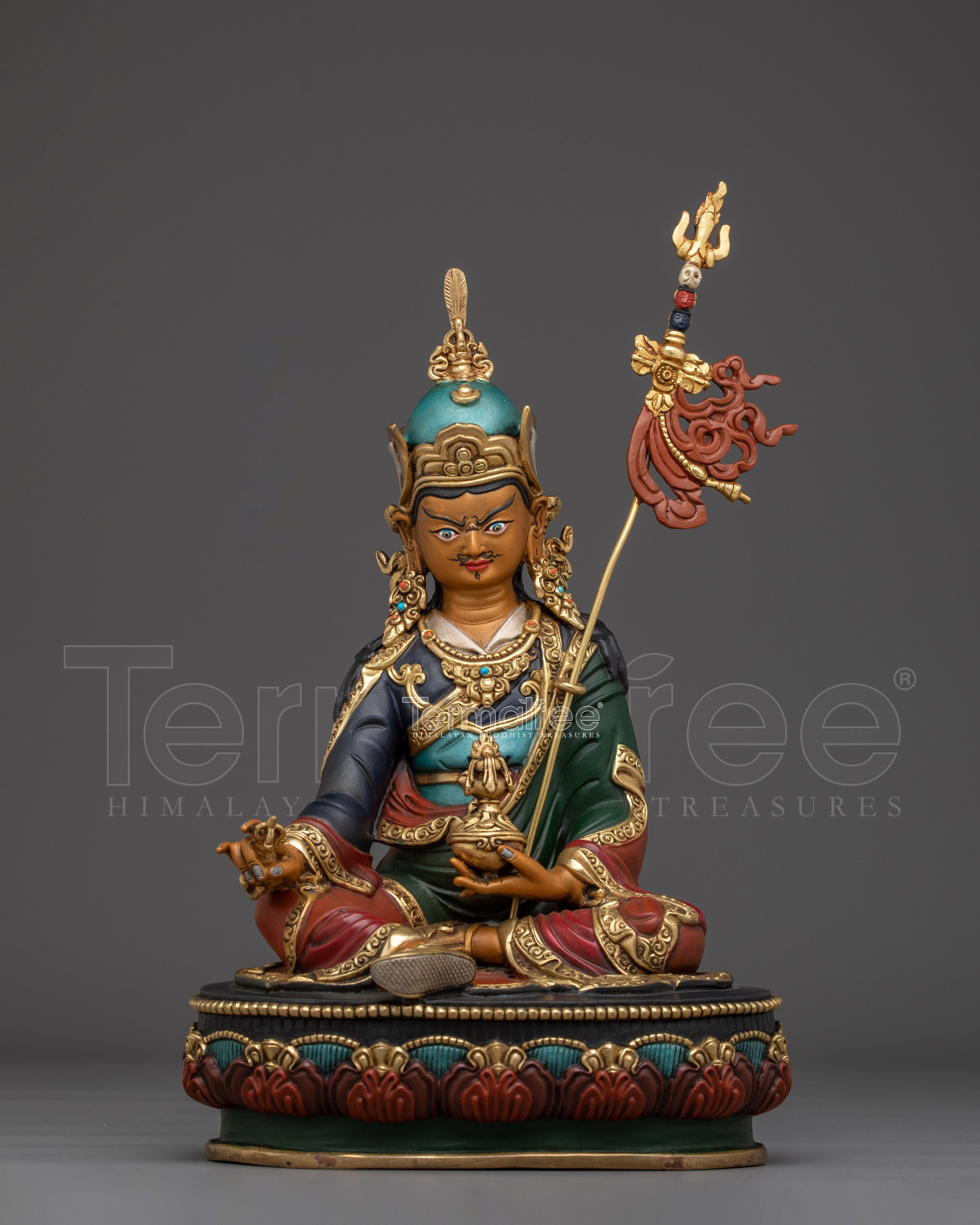 Vajrayana Revered Guru Rinpoche Statue | Padmasambhava Artwork