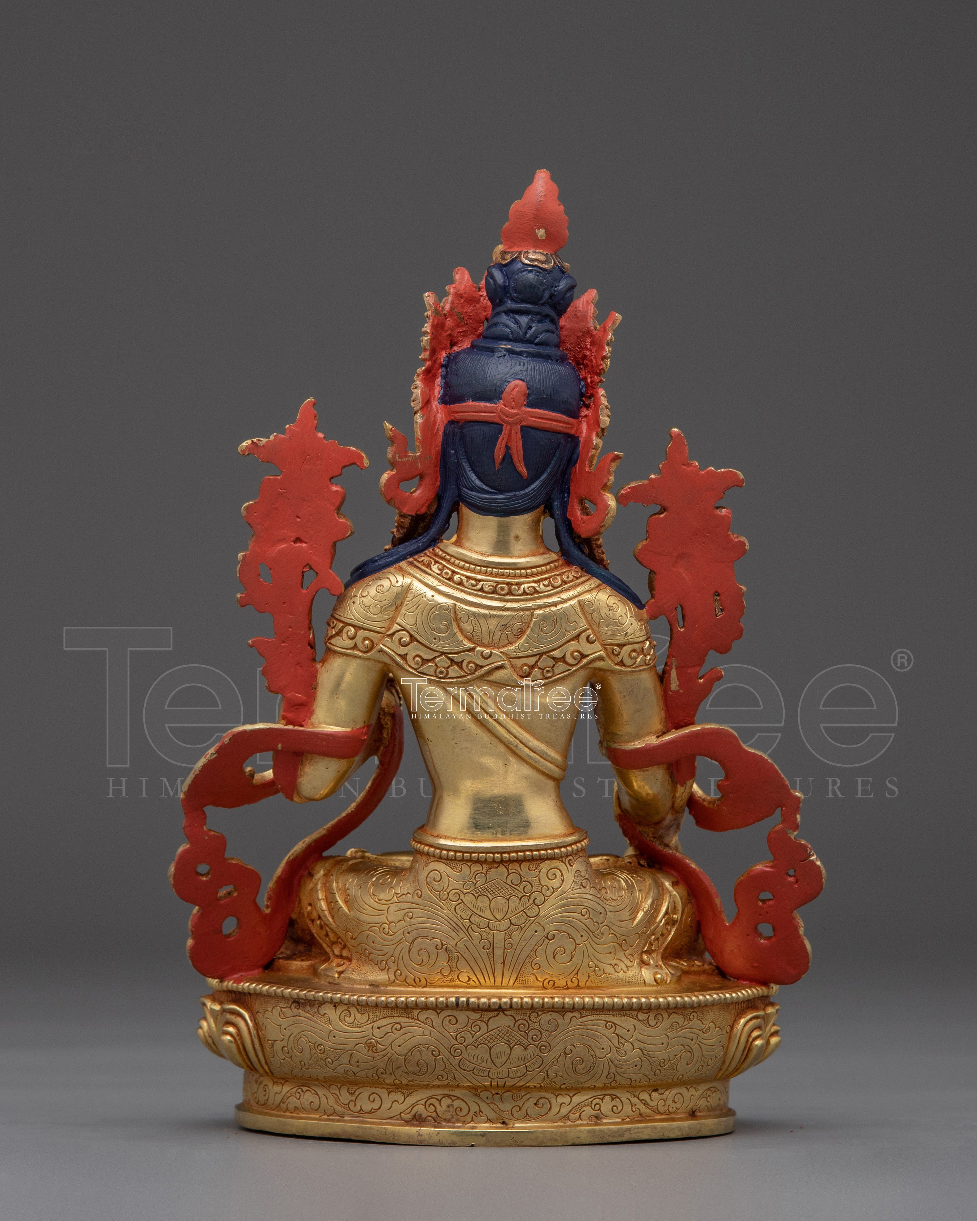 Tibetan Revered Deity White Tara | Buddhist Healing Goddess Artwork