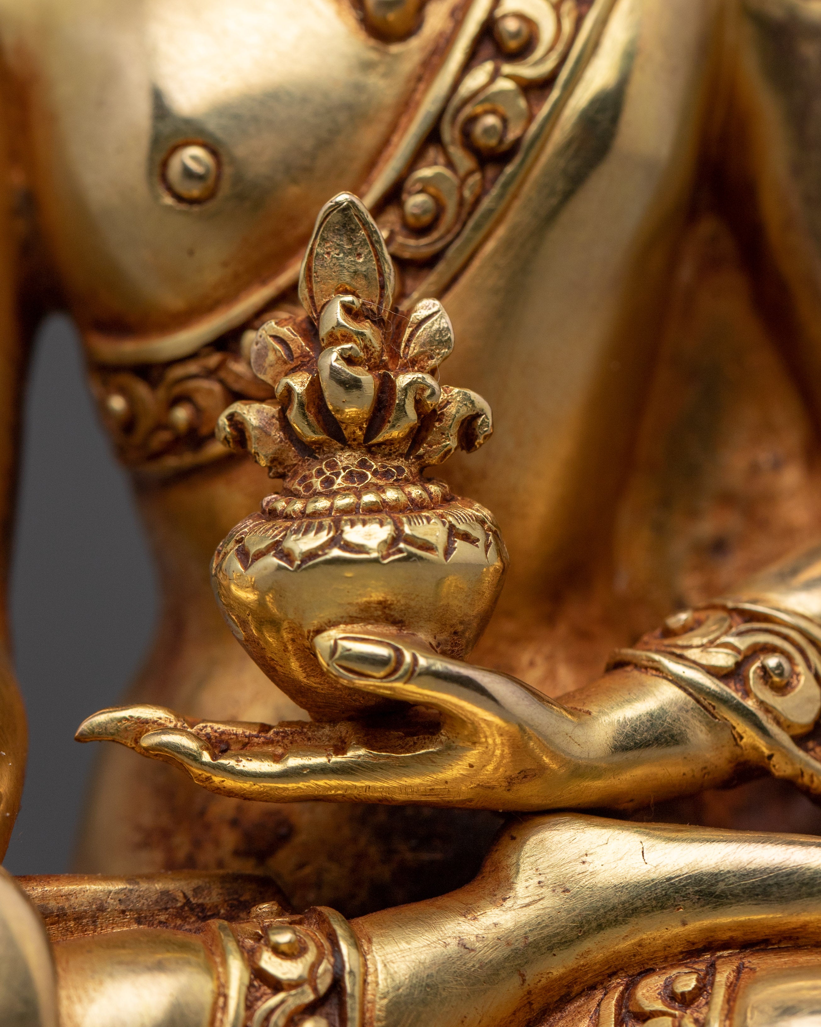 Vajrayana Three Buddha set | Peaceful Deities Sculpture