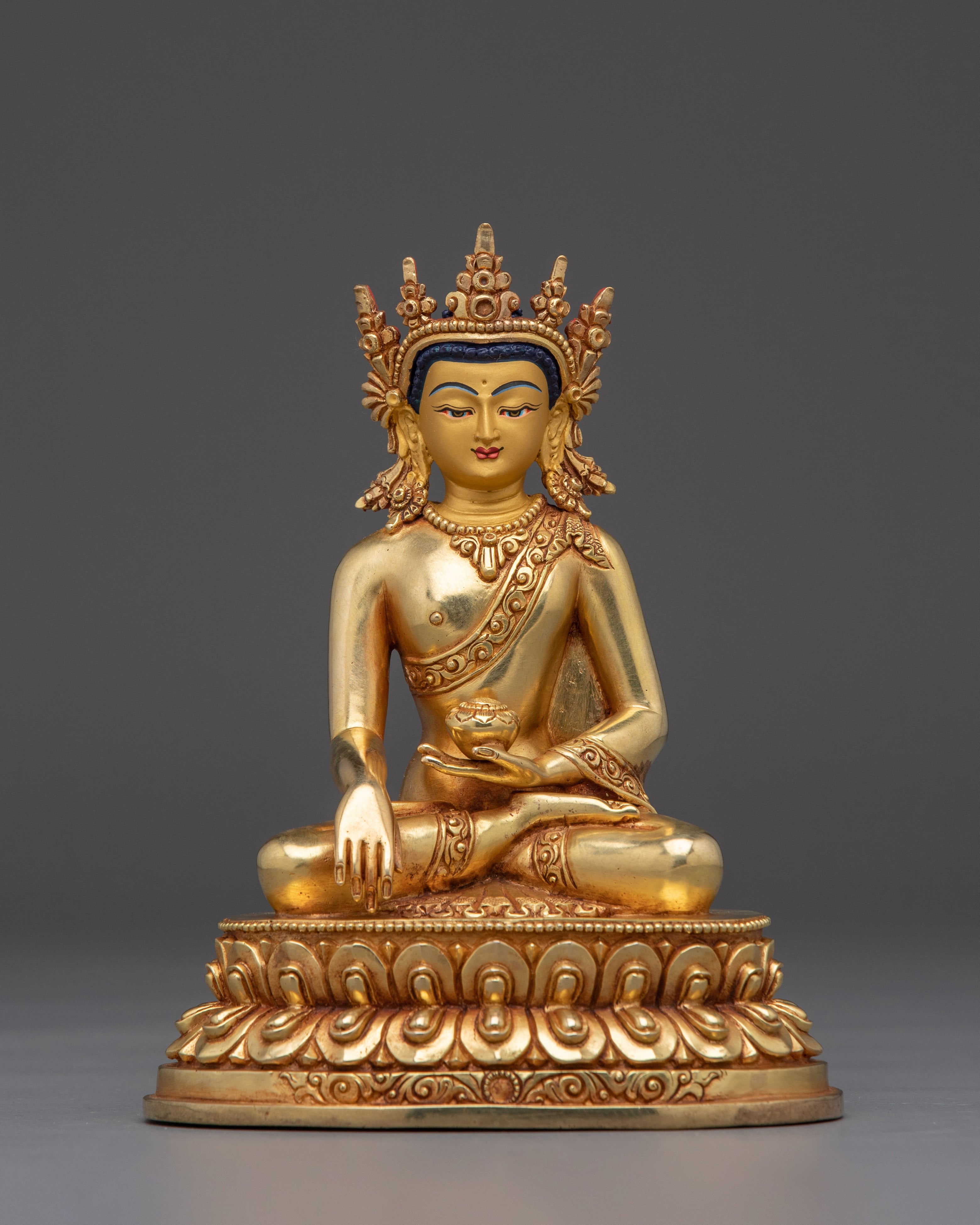 Vajrayana Three Buddha set | Peaceful Deities Sculpture