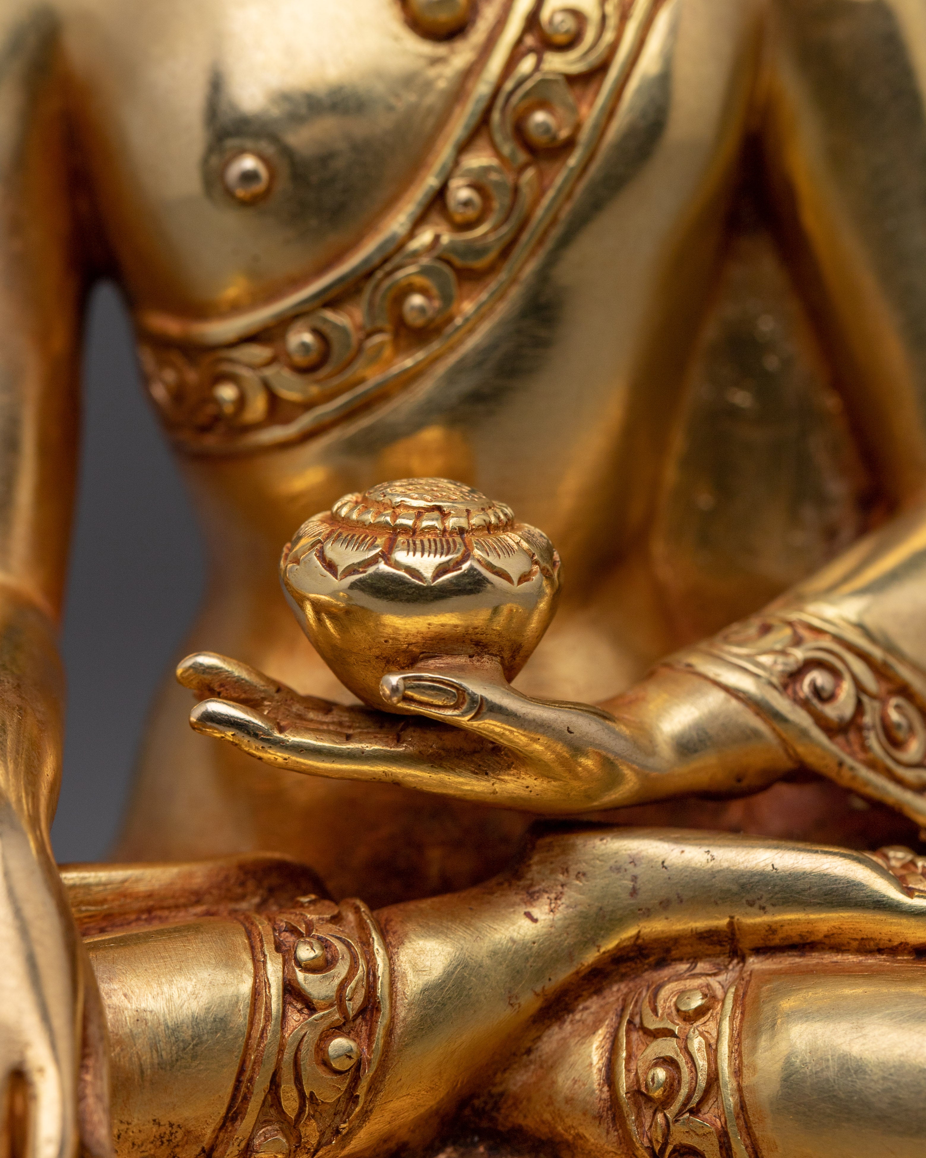 Vajrayana Three Buddha set | Peaceful Deities Sculpture