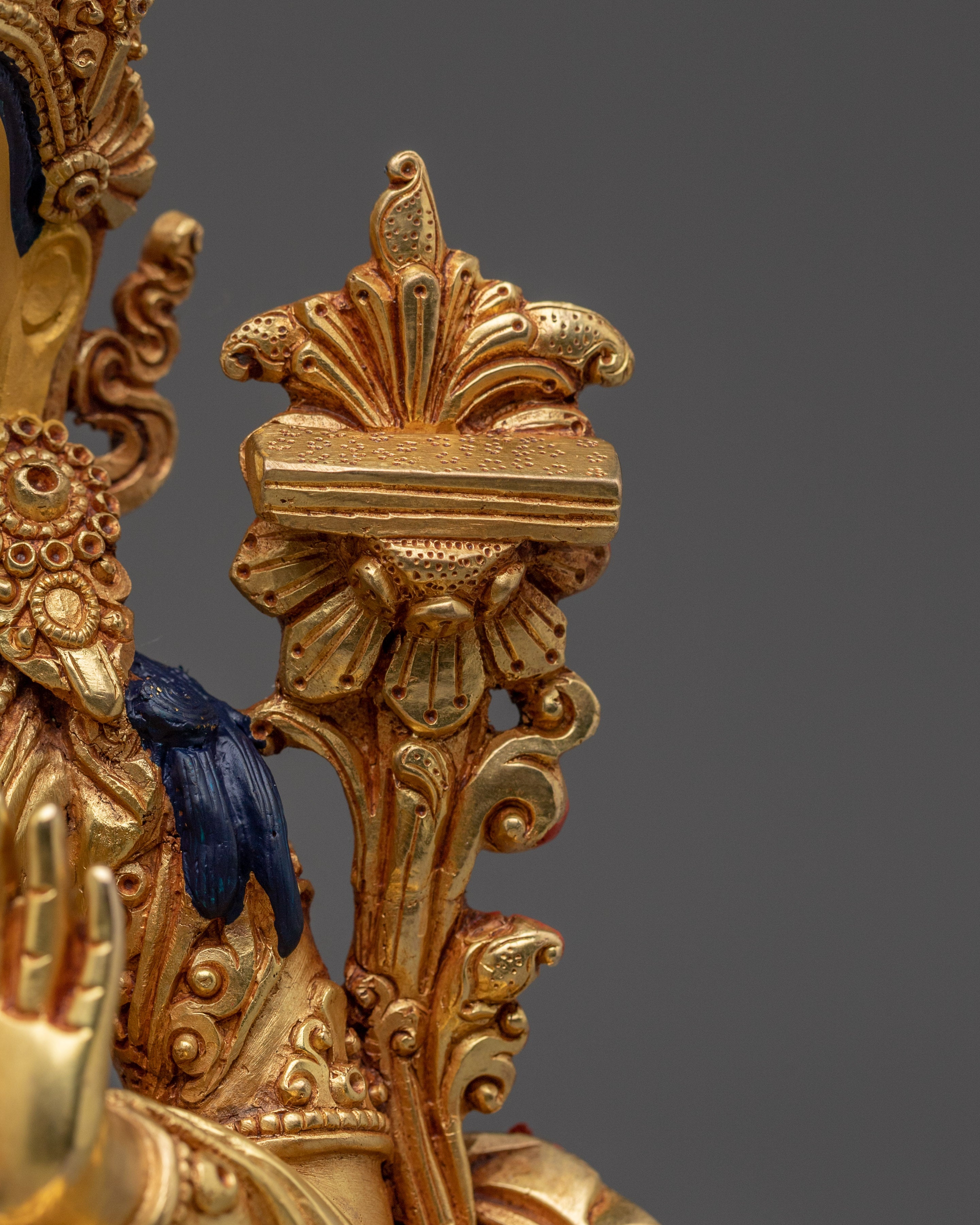 Wisdom Bodhisattva Manjushri Figurine | Tibetan Buddhism Art