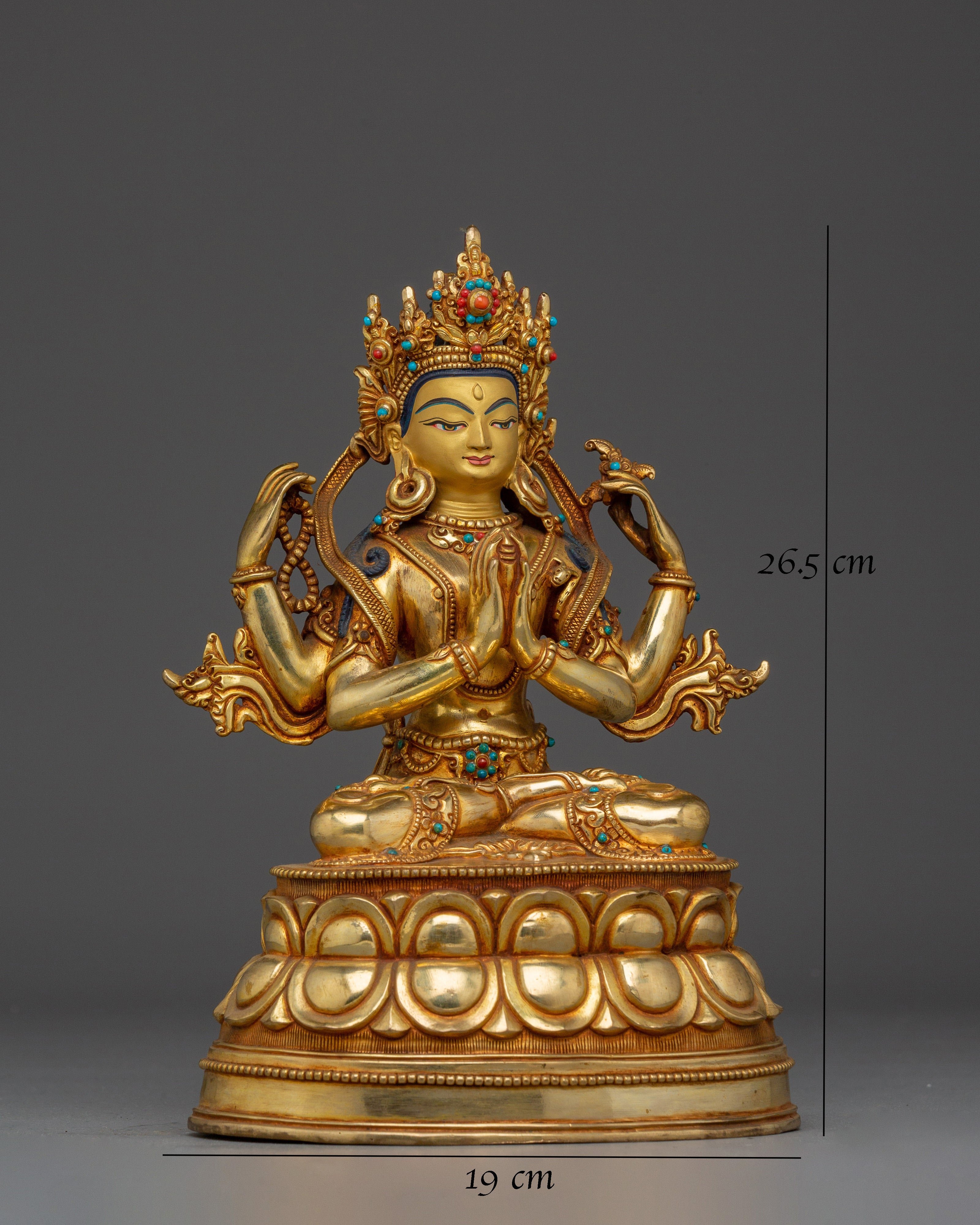 Chenrezig Handcrafted Statue