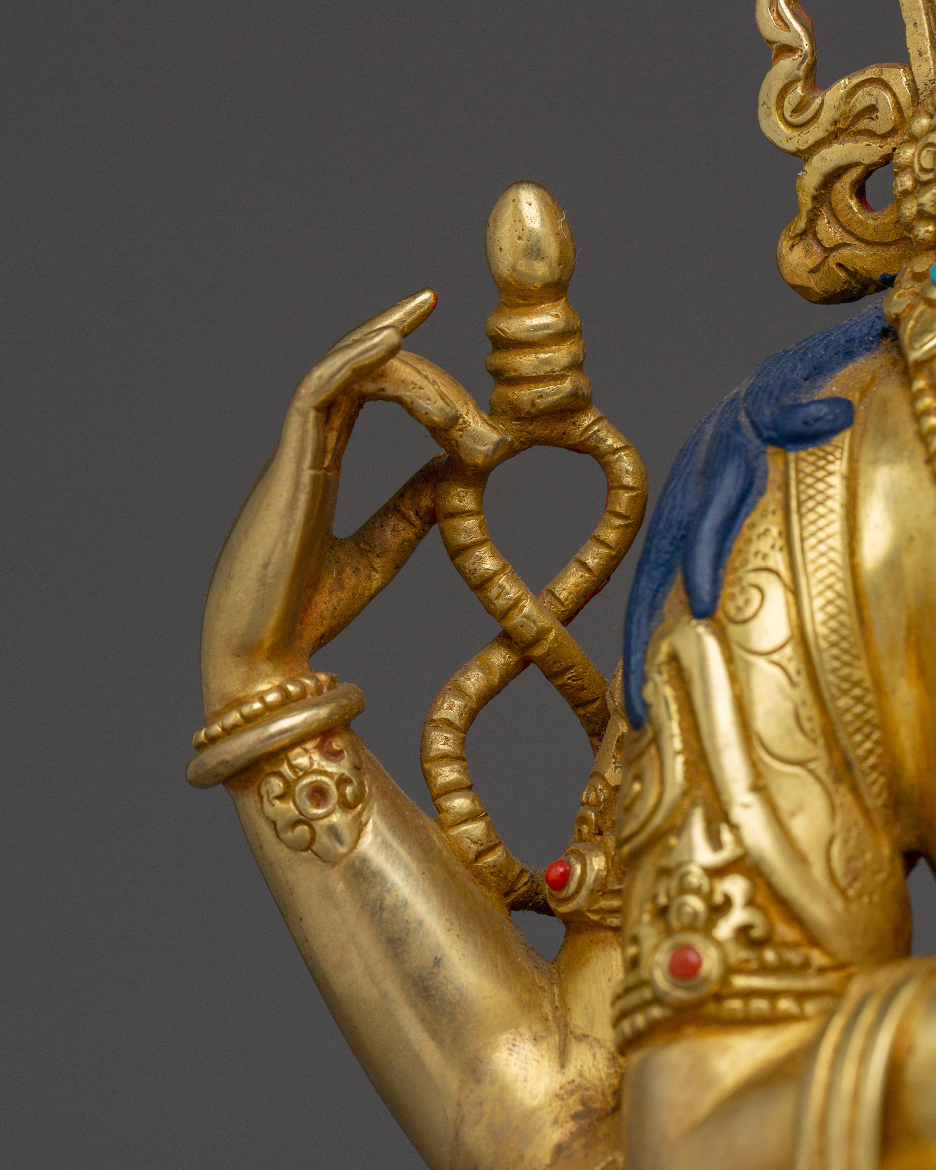 Spiritual Protector Chenrezig Statue | Compassionate Deity