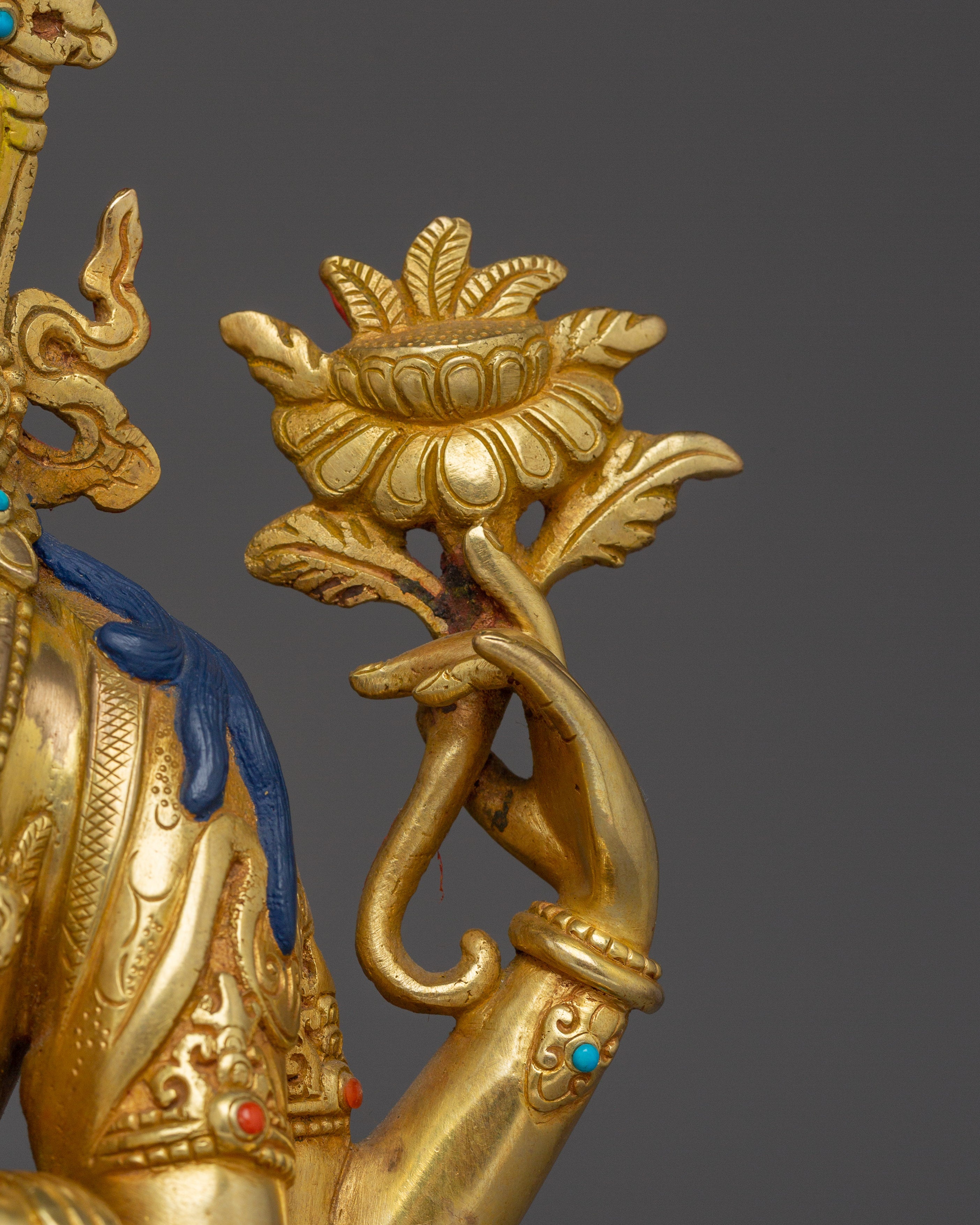 Spiritual Protector Chenrezig Statue | Compassionate Deity