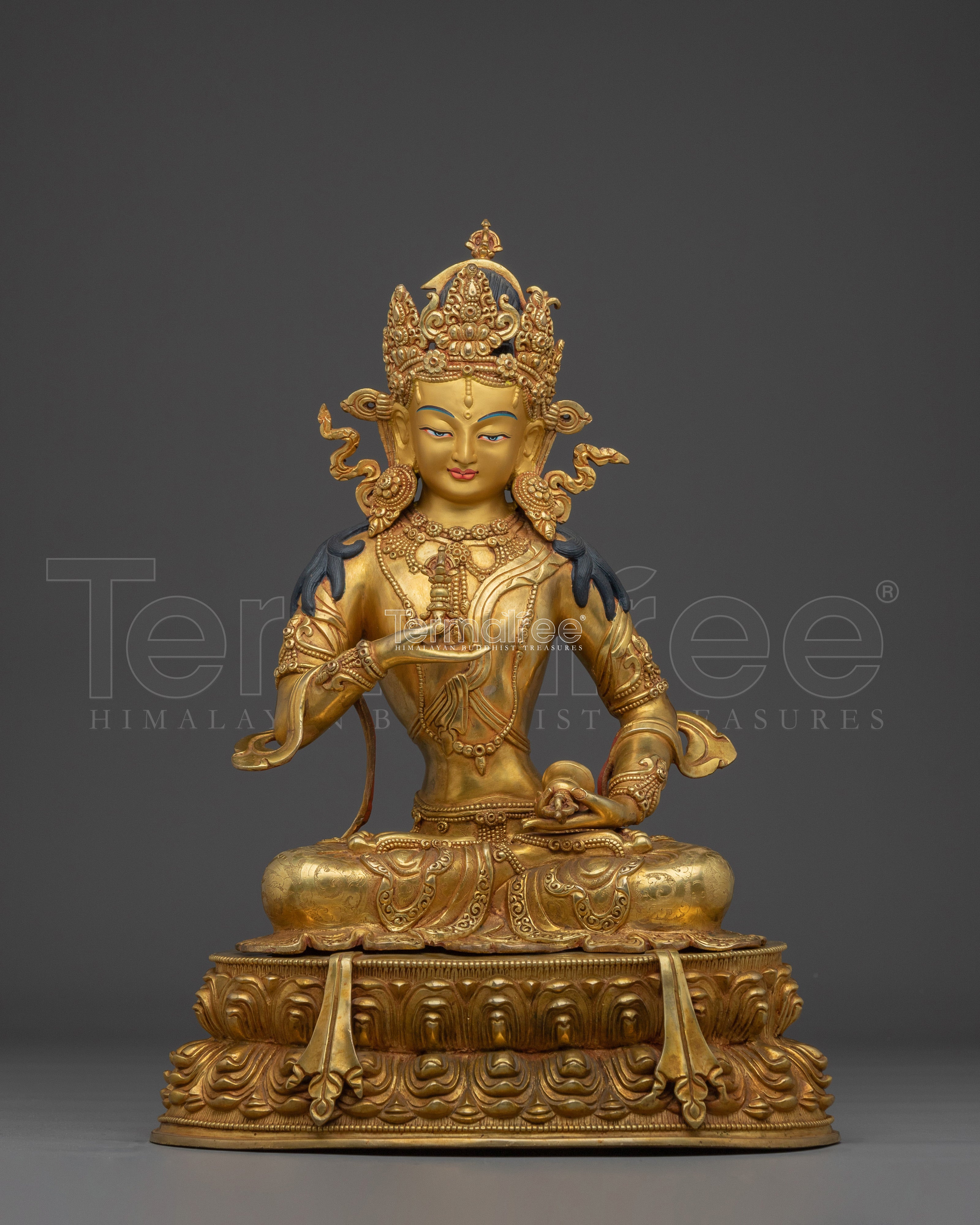 Handcrafted Vajrasattva Statue Made in Nepal | Purification Deity for Altar