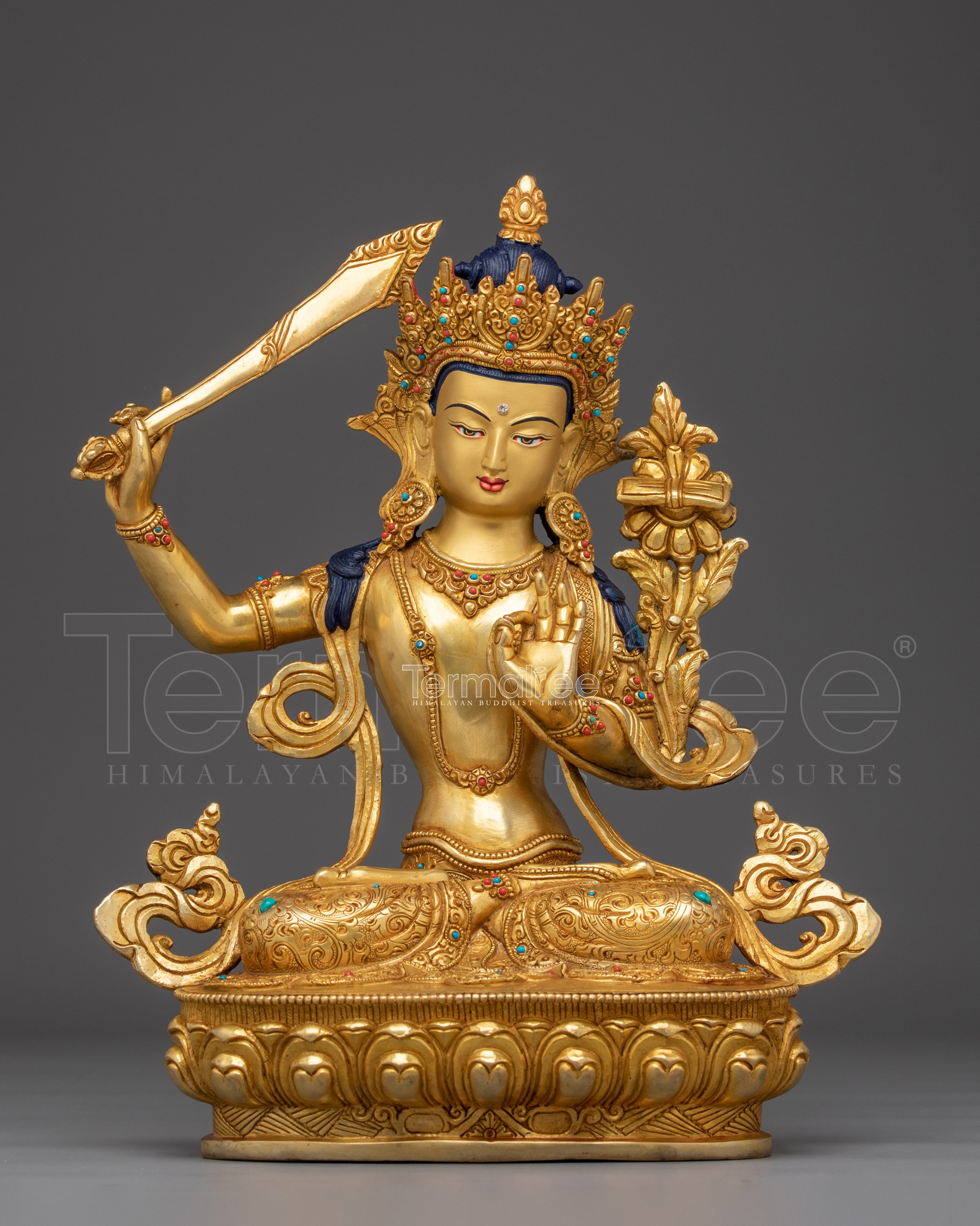 Vajrayana Deity Manjushri | Enlightened wisdom