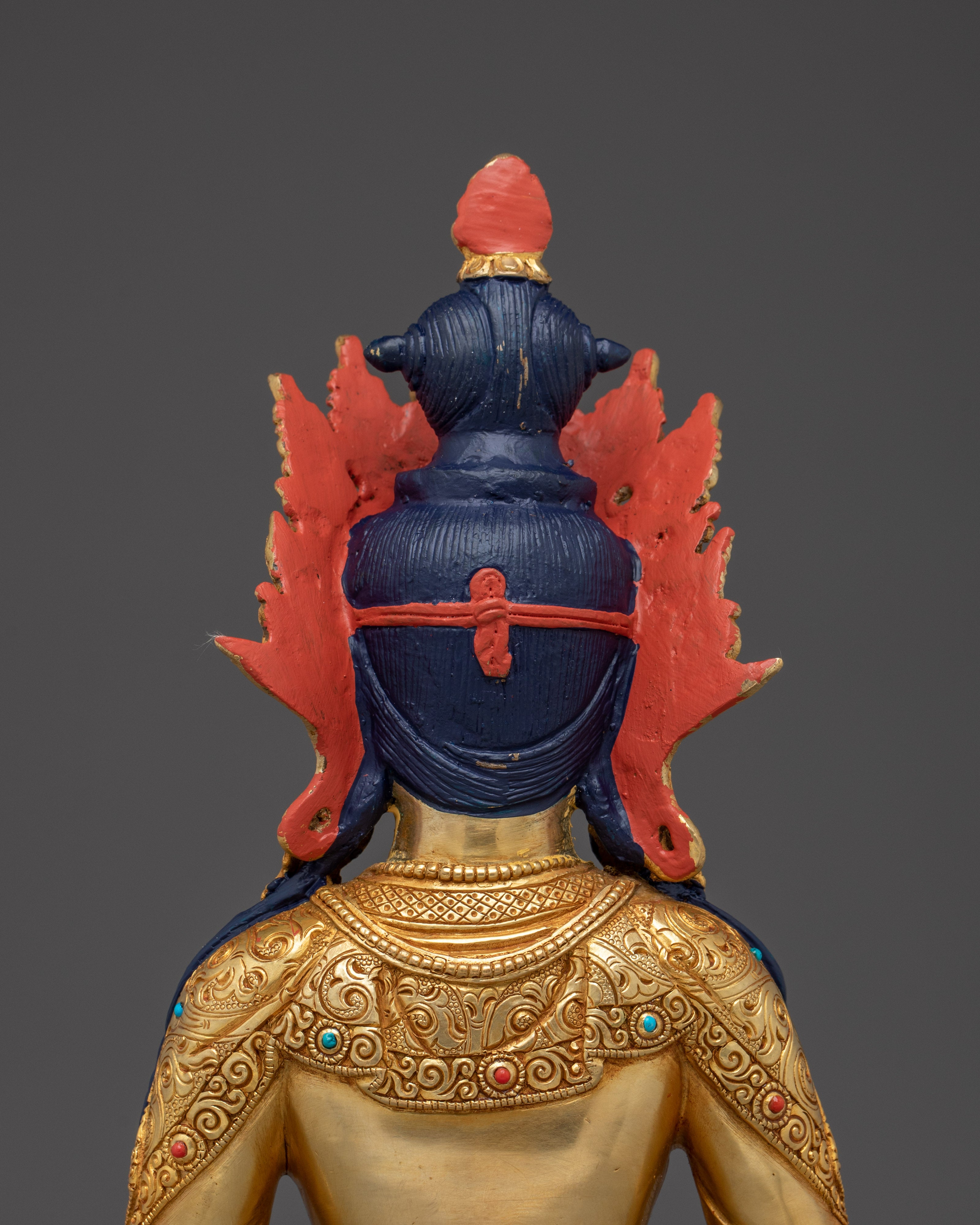 Spiritual Vitality Amitayus Statue | Peaceful Buddha