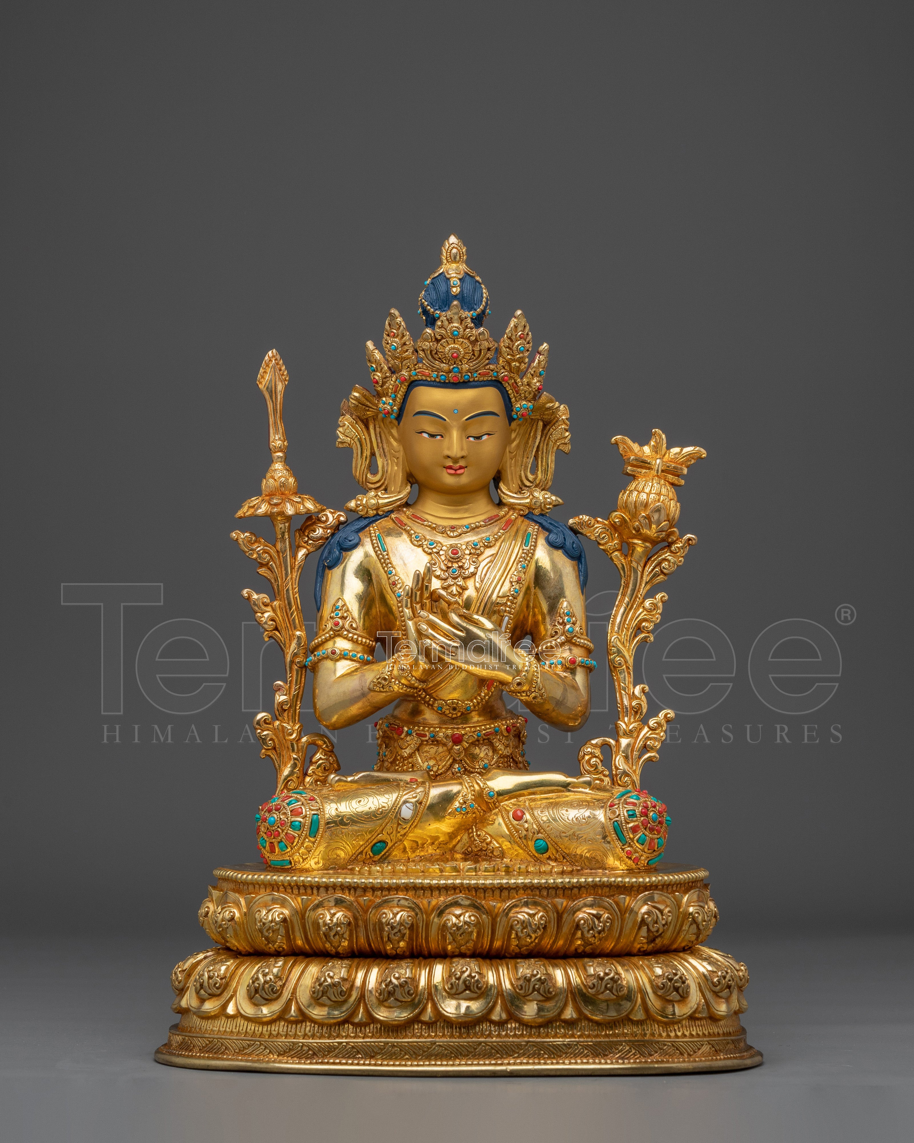 Wisdom Symbol Manjughosa Statue | Remover of Ignorance