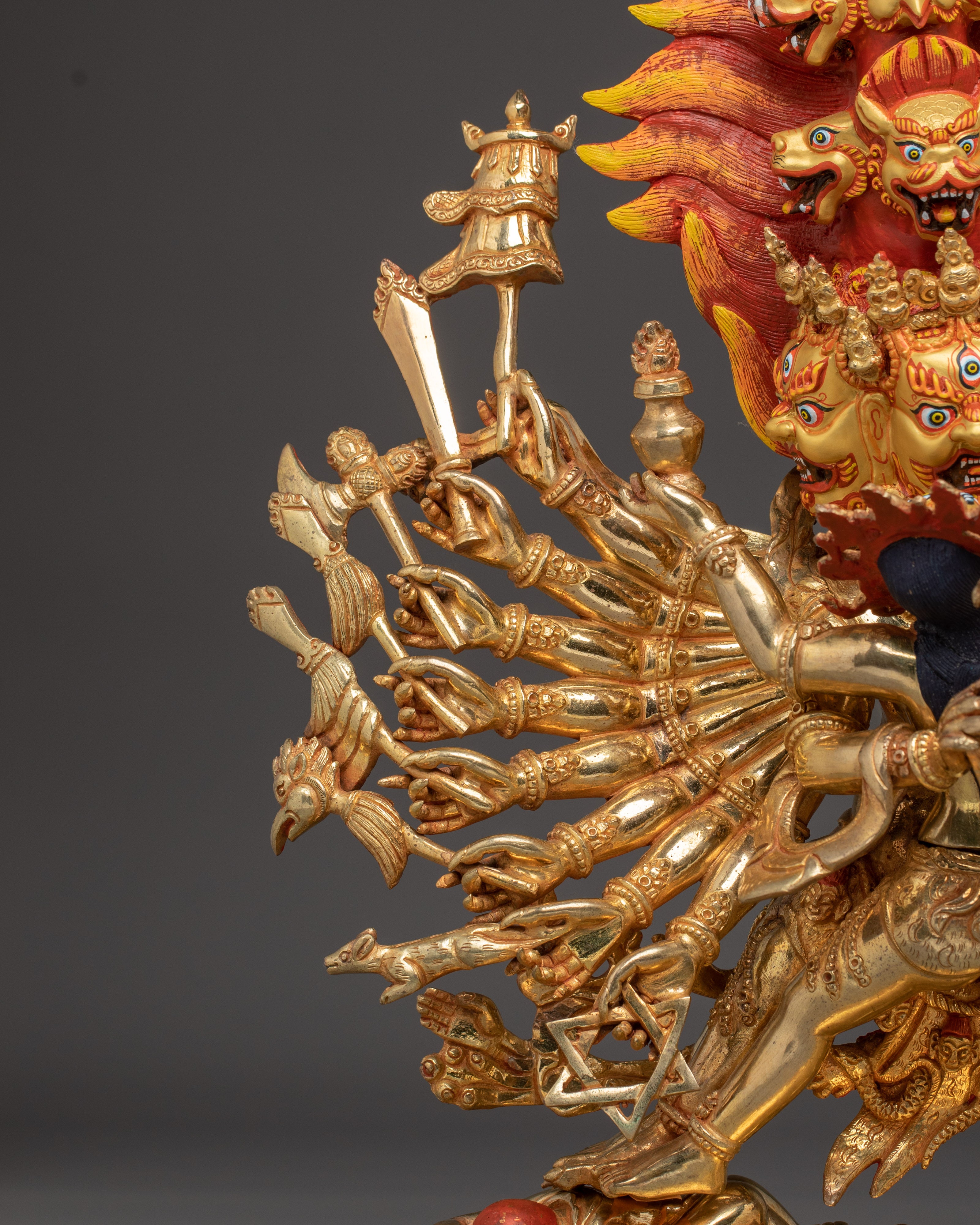 Tibetan Walse Nagampa Statue | Buddhist Doctor Figure