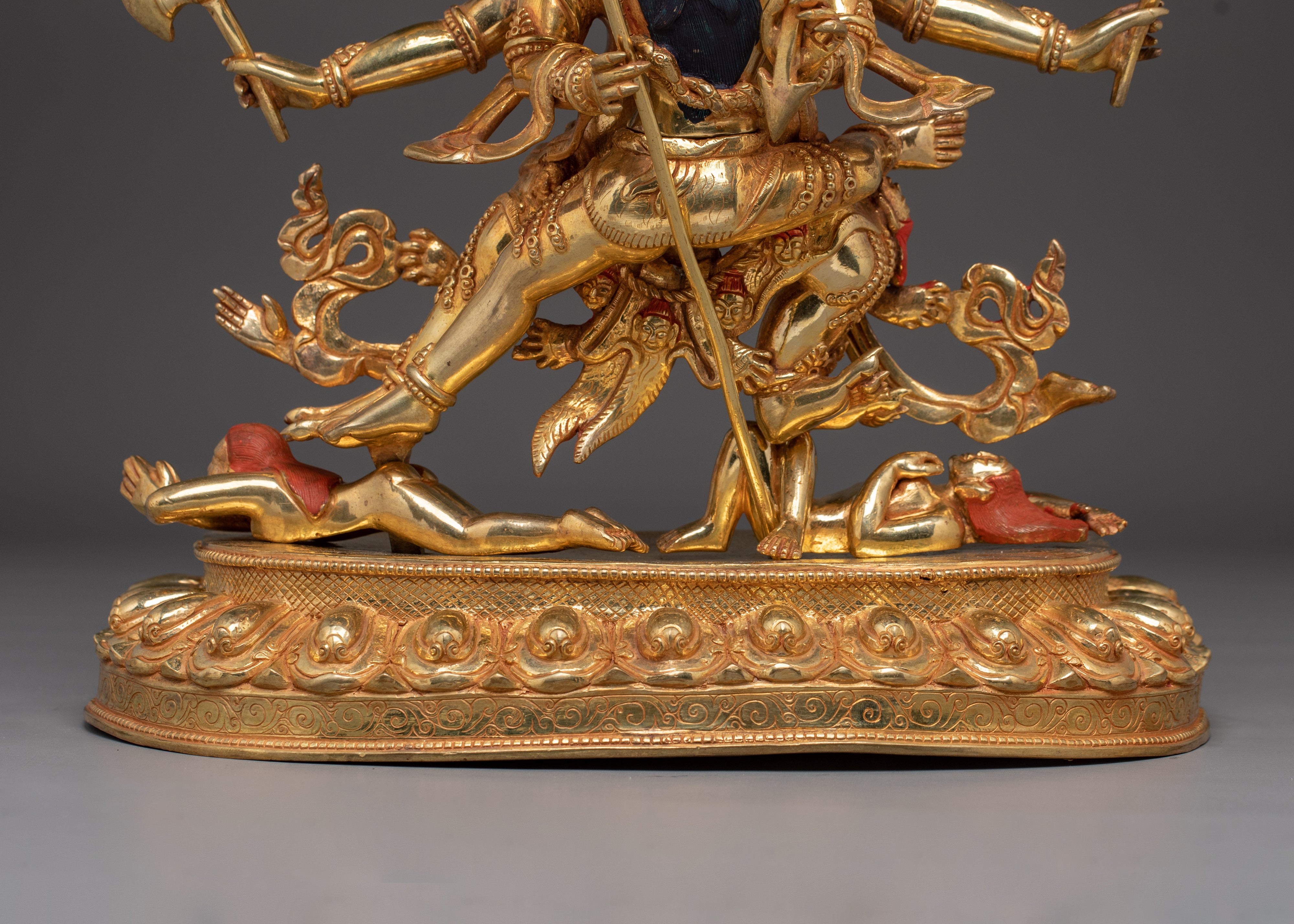 Wrathful Trowo Tschog Khagying Statue | Vajrayana Guardian