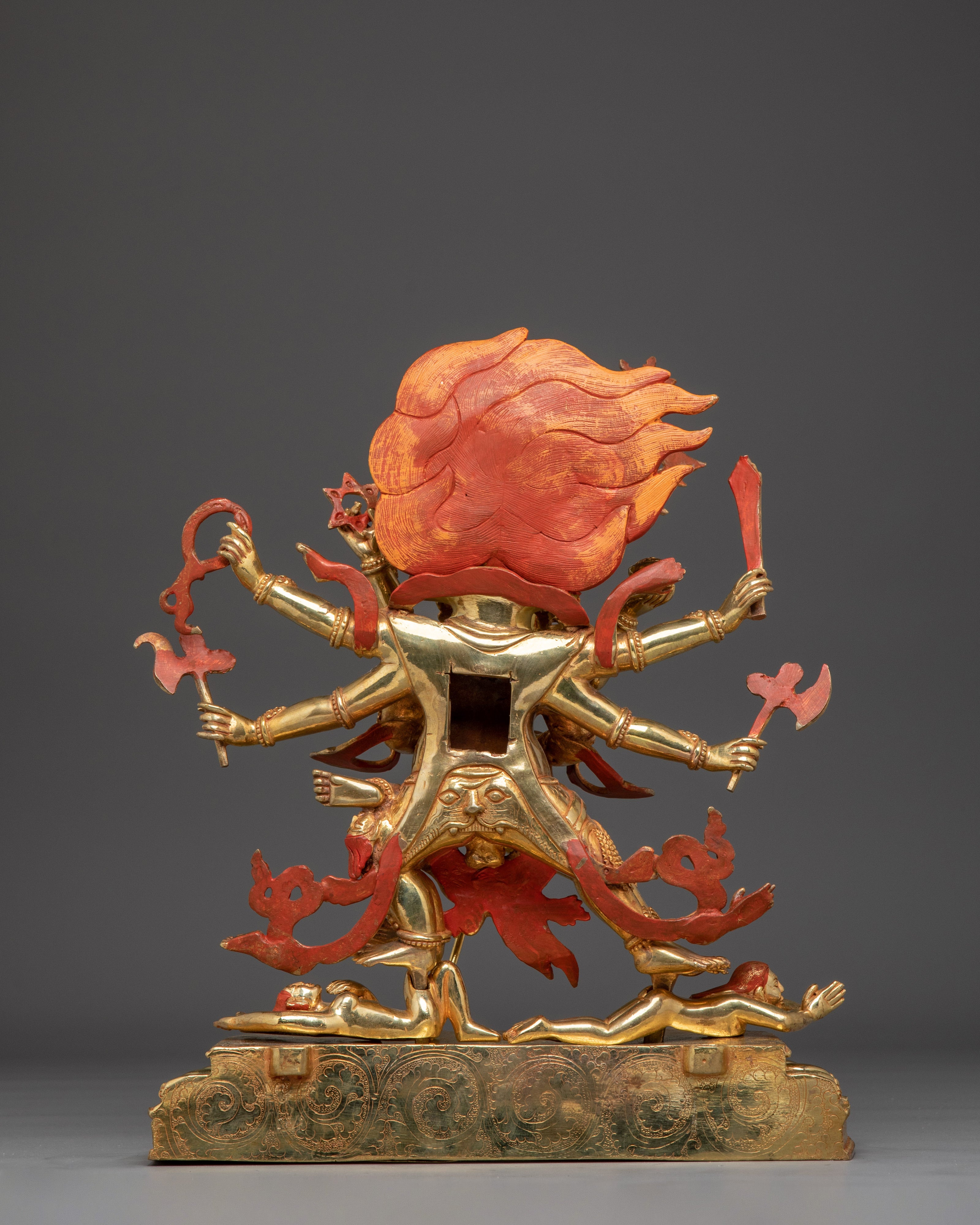 Wrathful Trowo Tschog Khagying Statue | Vajrayana Guardian