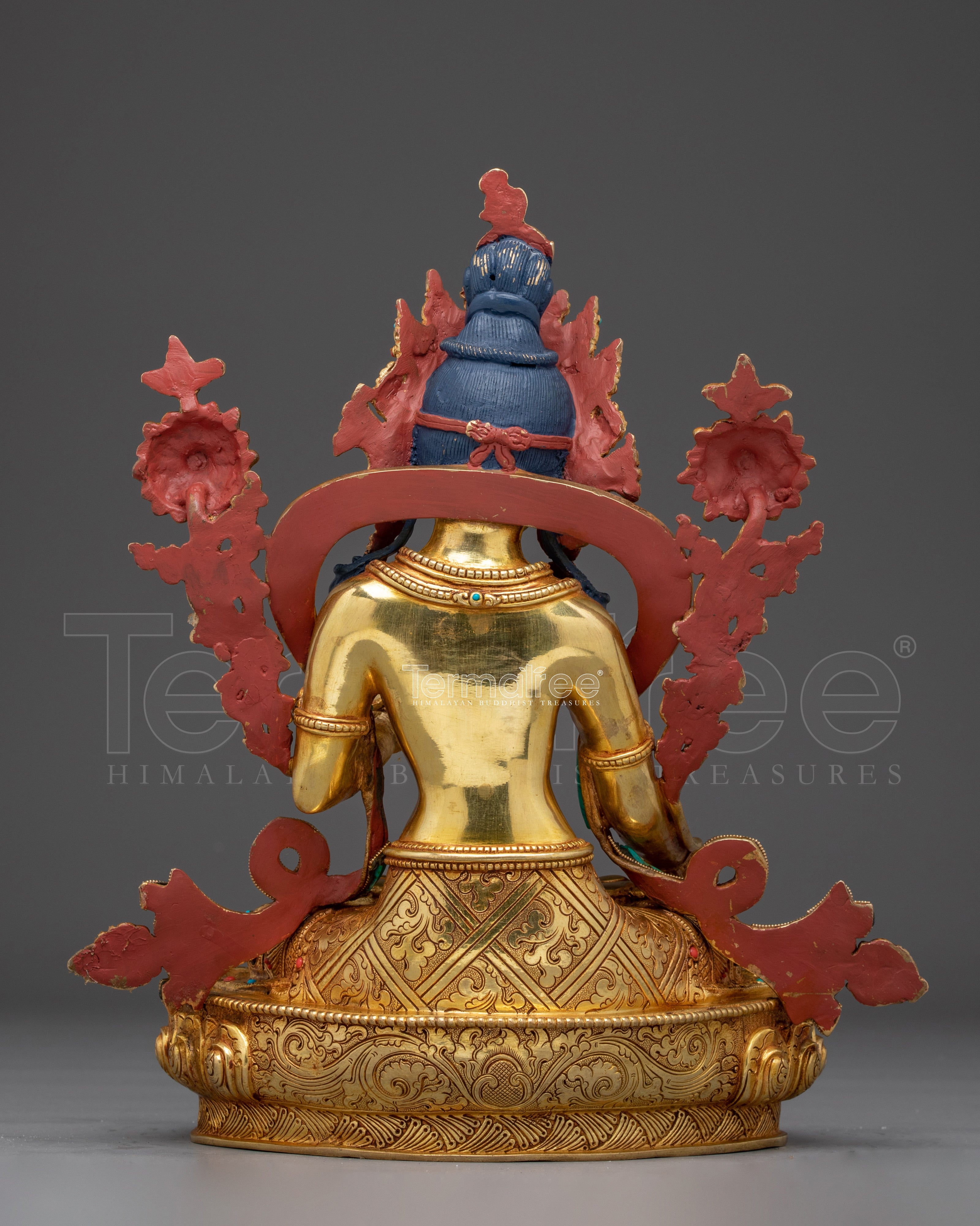 Handmade Tibetan White Tara Statue | Goddess of Compassion