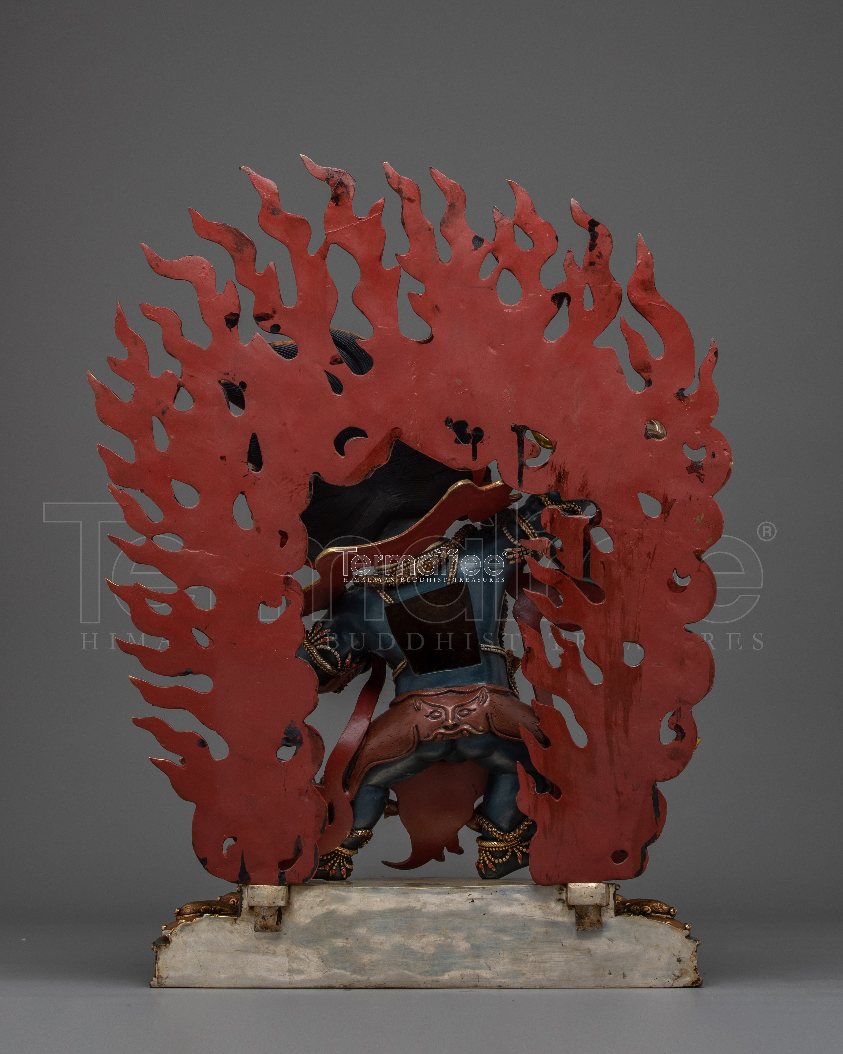 Vajrayana Guardian Deity Vajrapani | Wrathful Protector Statue