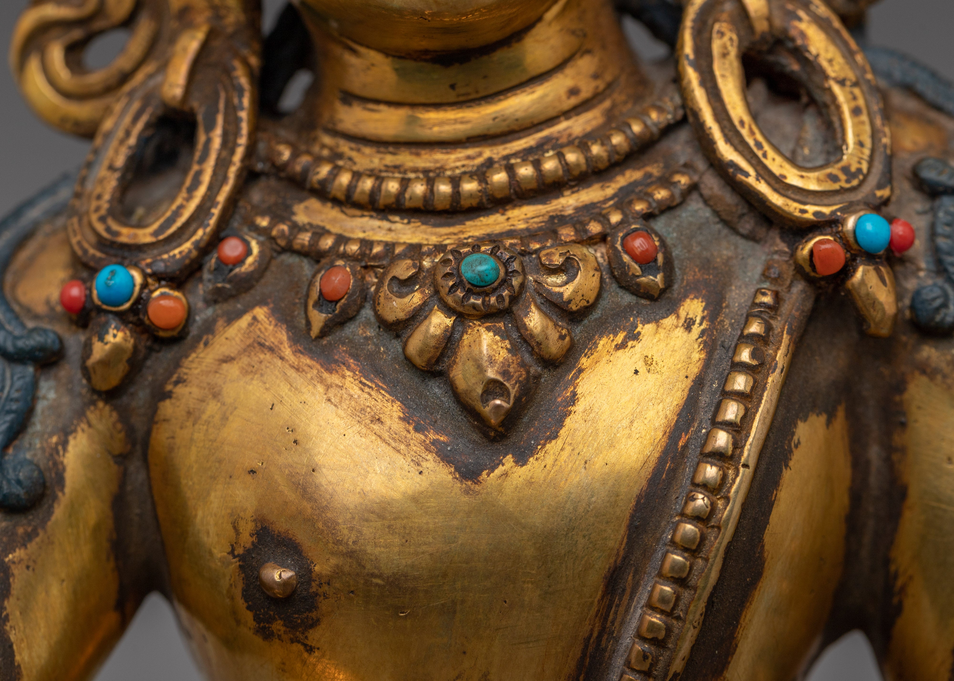Indra Copper Sculpture | Symbol of Protection and Divine Power