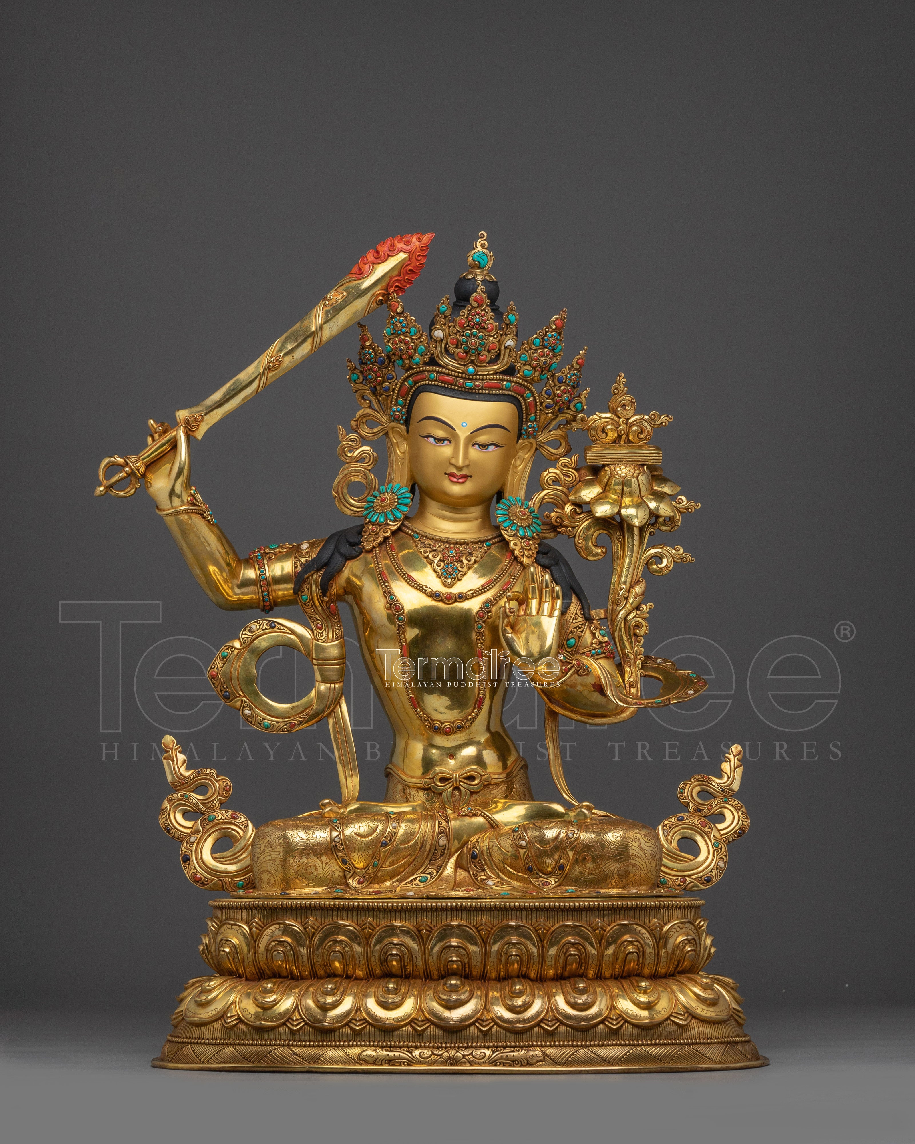 Manjushri Path To Enlightenment |  Perfect for Home Decor
