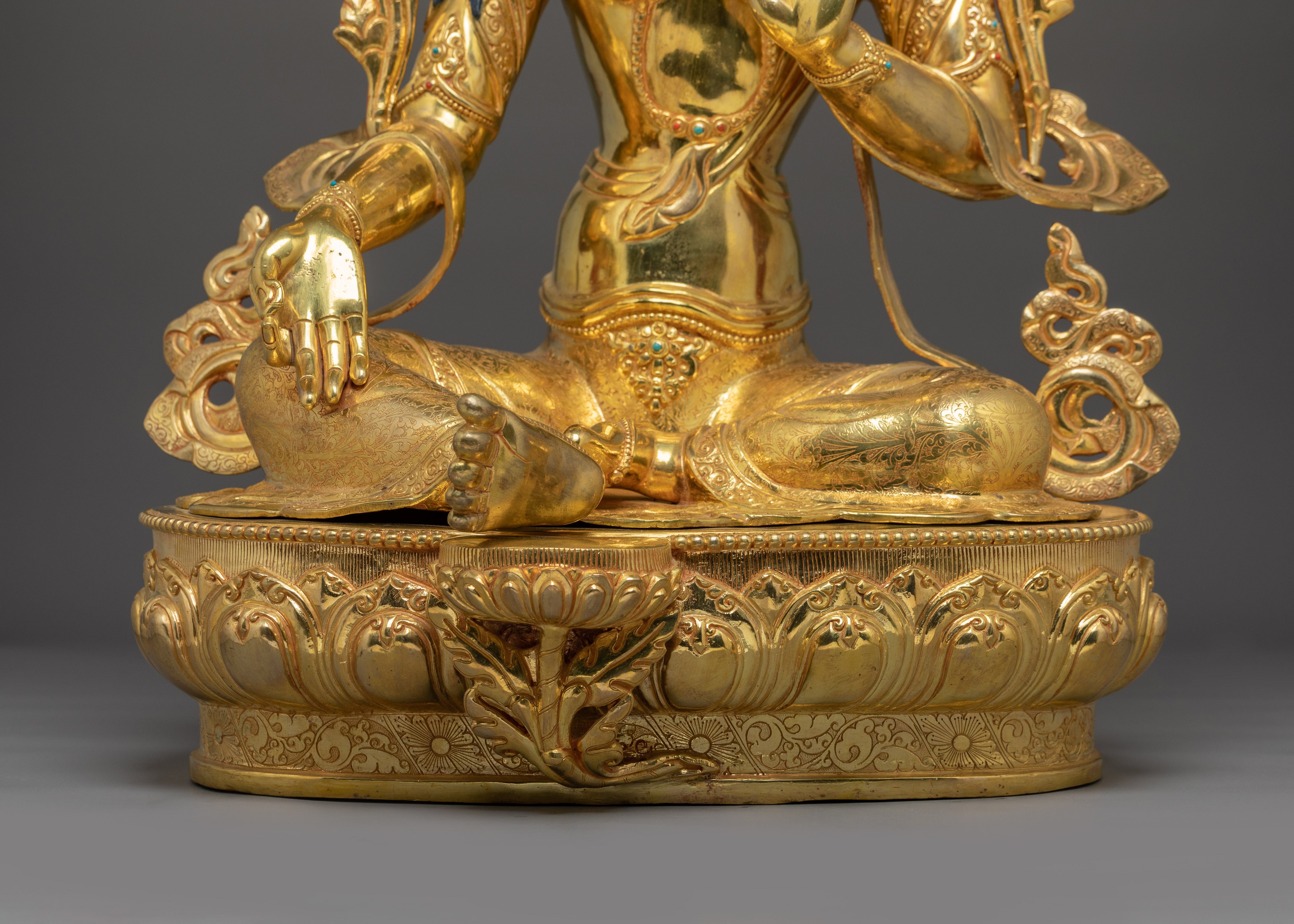 Green Tara - Peaceful Figure | Enlightenment Goddess