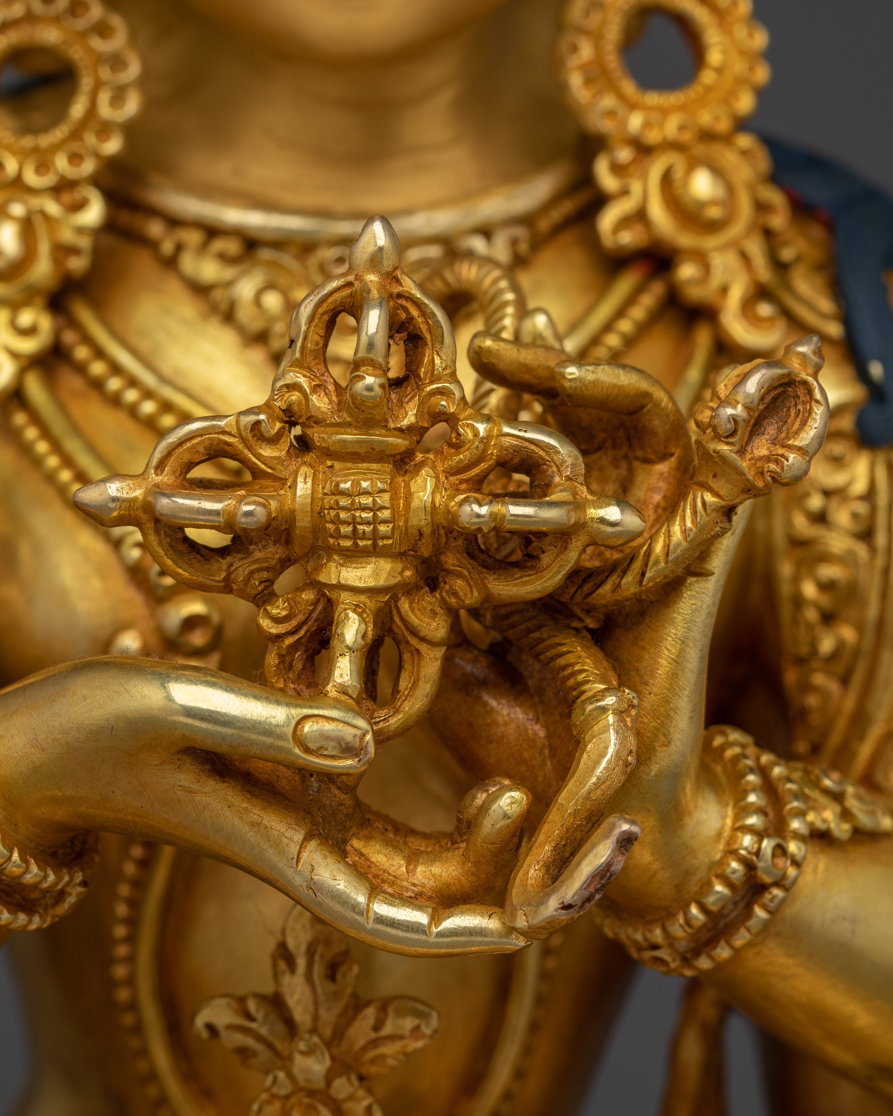 Three-Faced Namgyalma Statue | Enlightenment Goddess