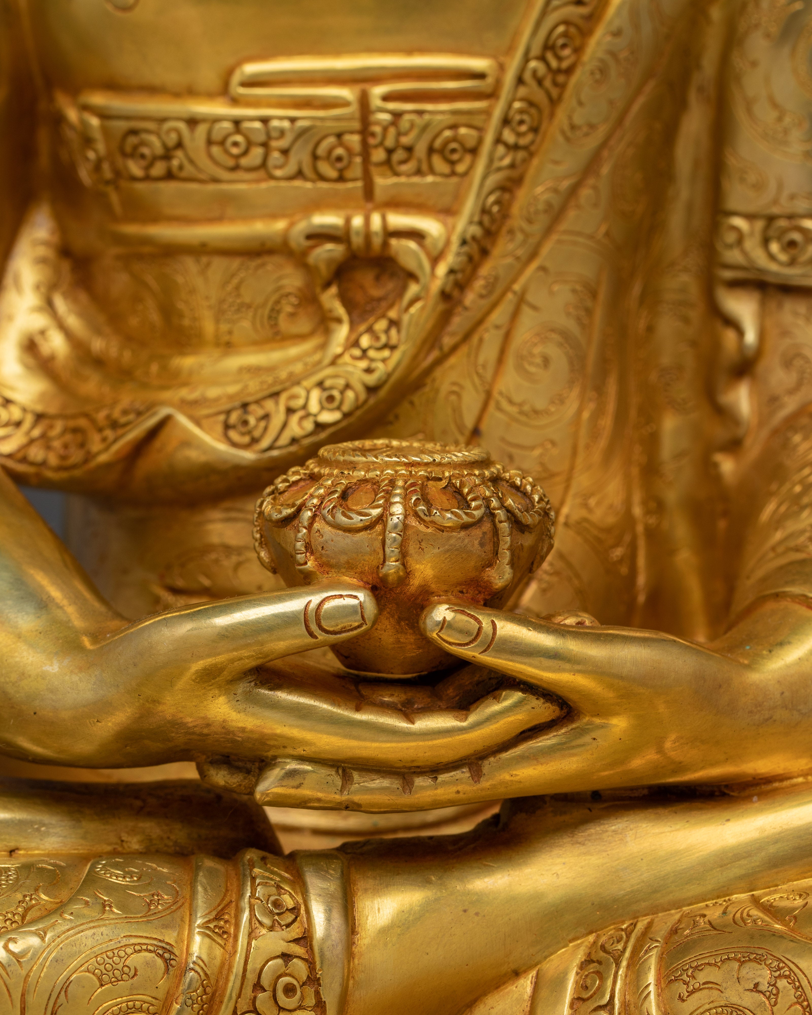 Western Paradise Buddha, Amitabha | Handmade Statue