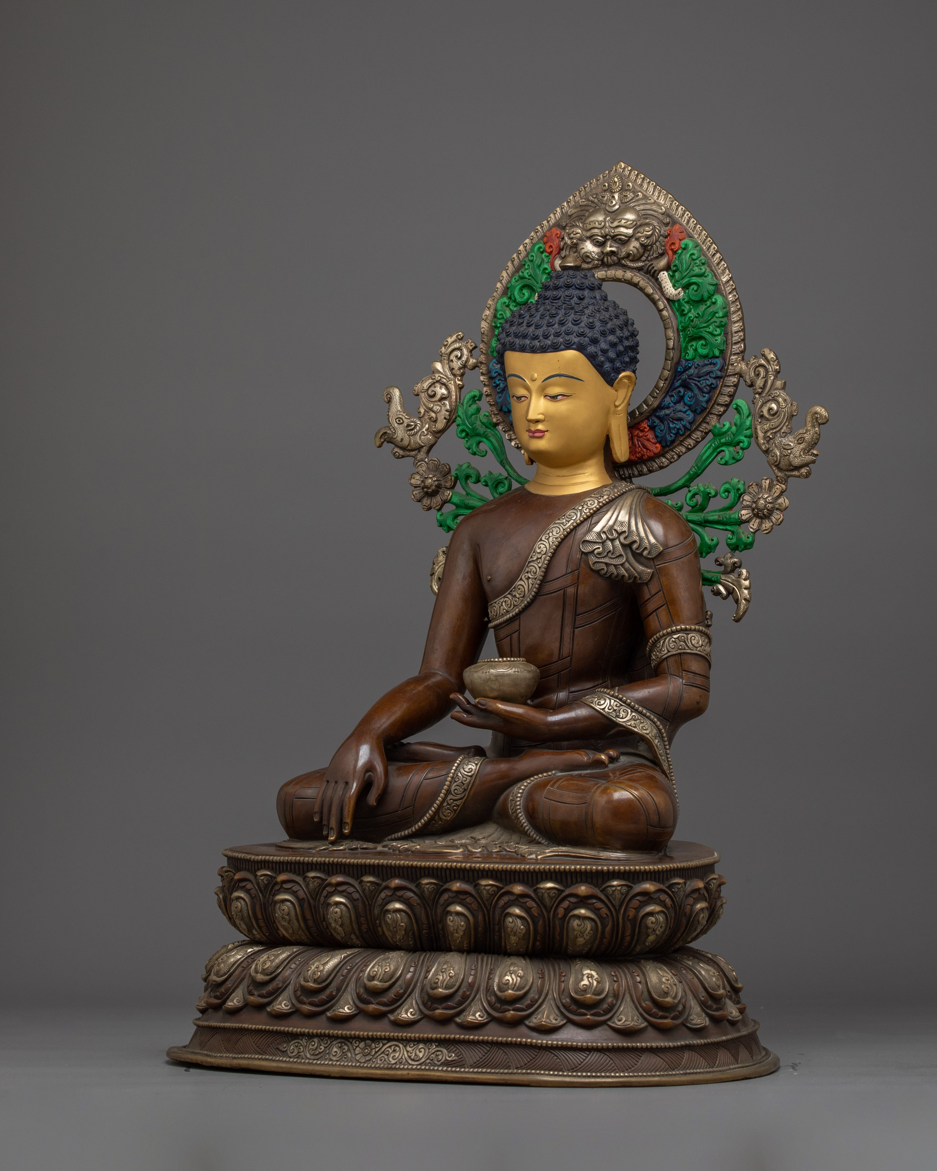 Tibetan Art of Shakyamuni Buddha | Enlightenment Buddha