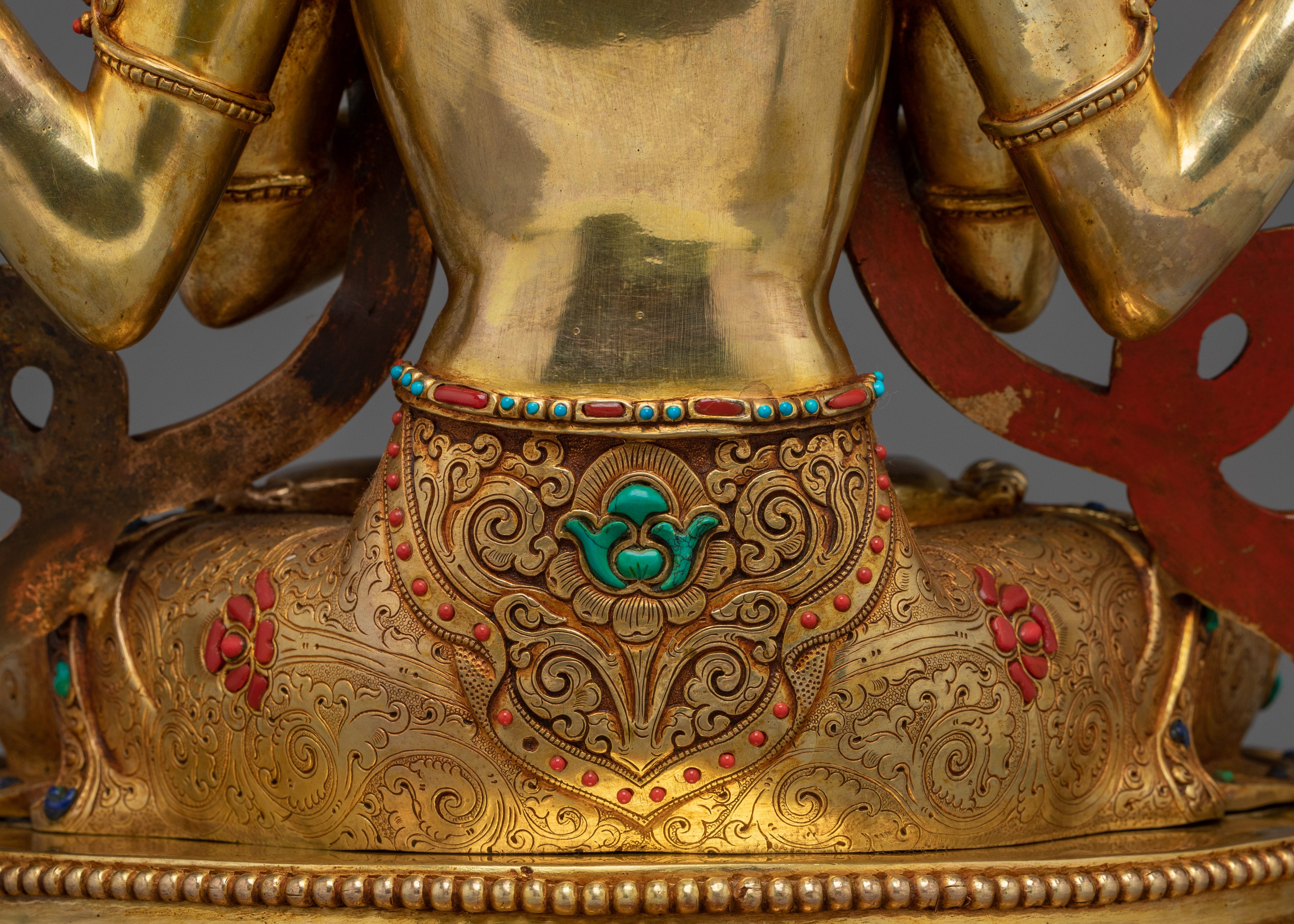 Divine Four-armed Chenrezig Statue | Avalokiteshvara - Bodhisattva of Compassion