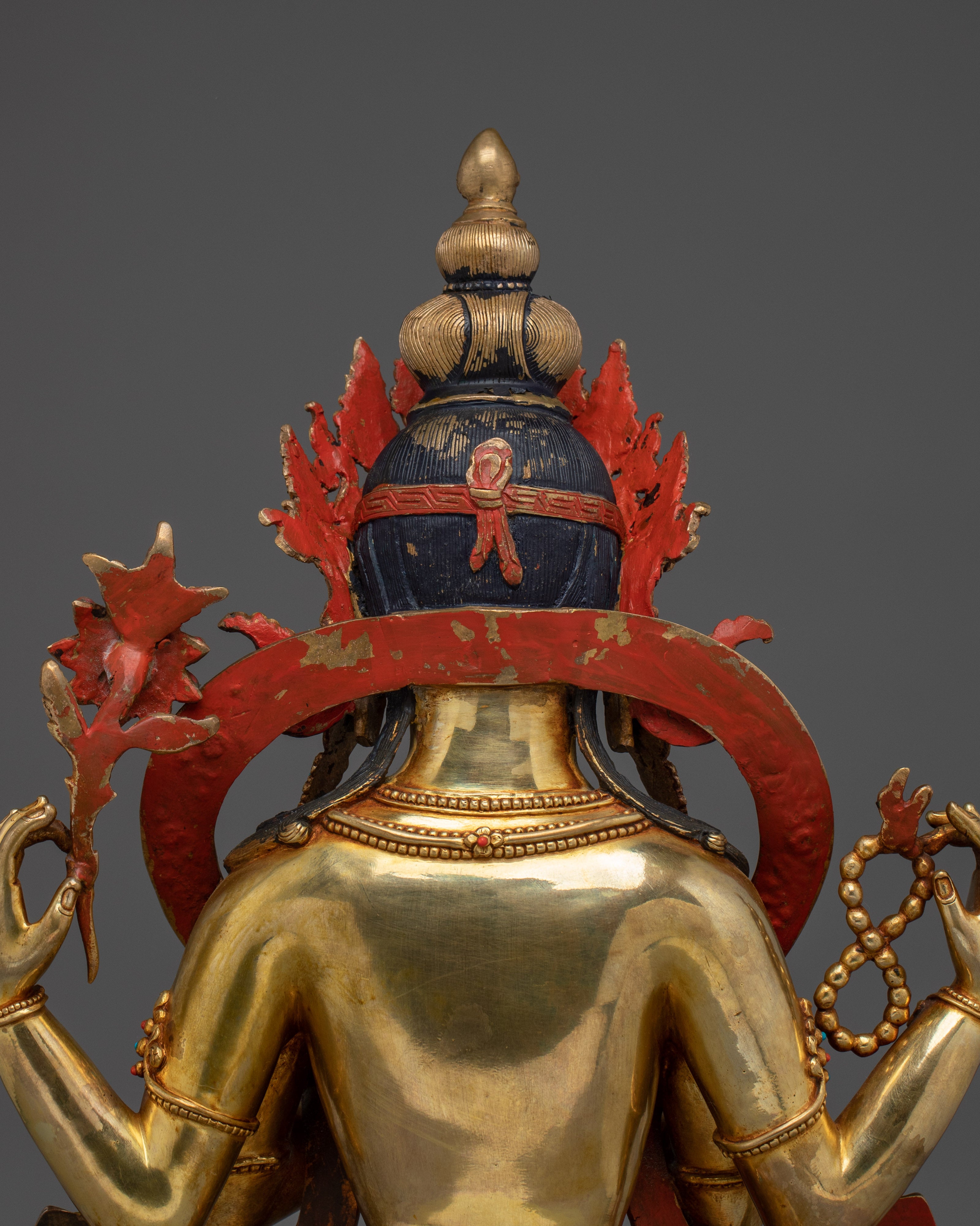 Divine Four-armed Chenrezig Statue | Avalokiteshvara - Bodhisattva of Compassion
