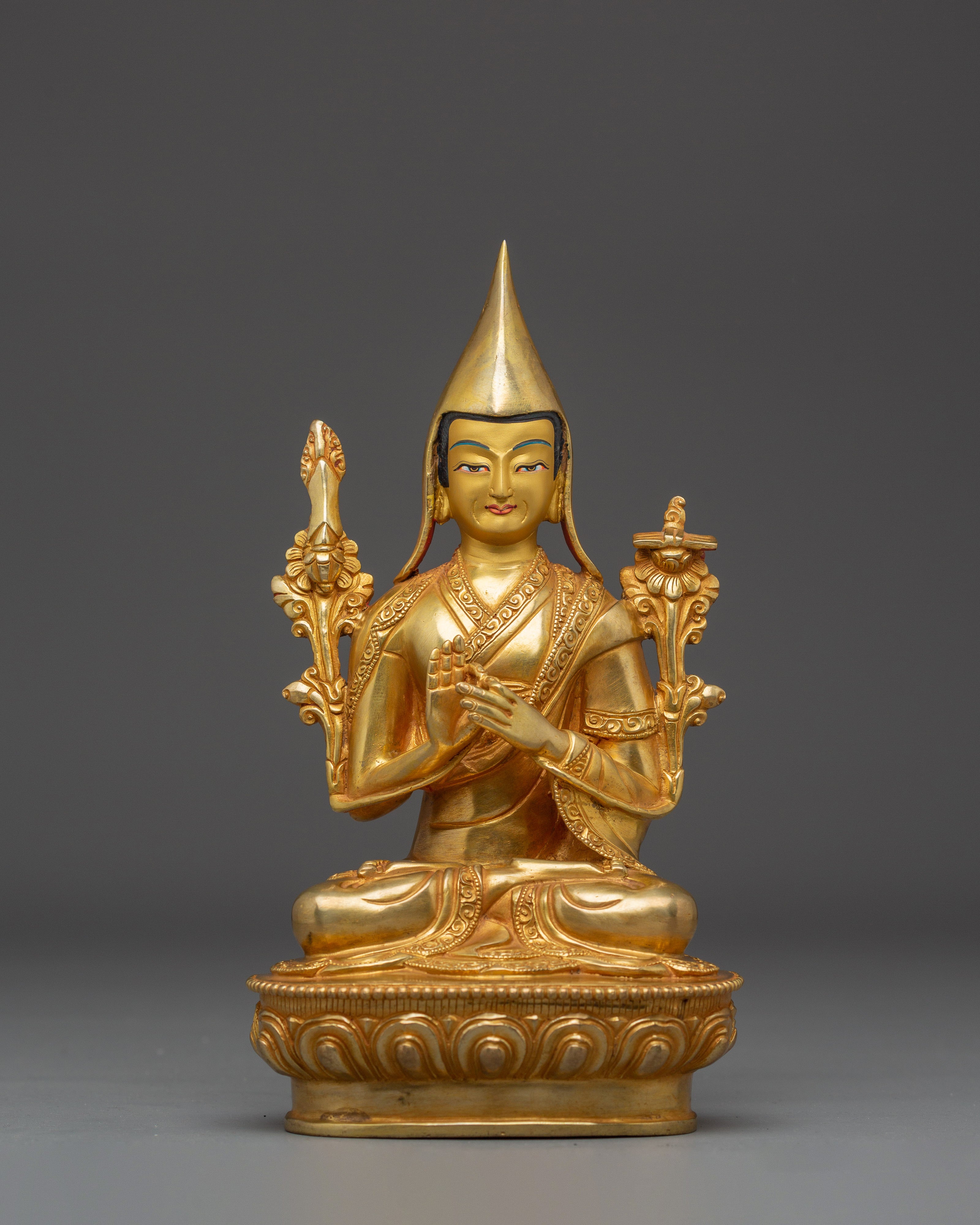 Tsong Khapa Set Statue | Tibetan Religious