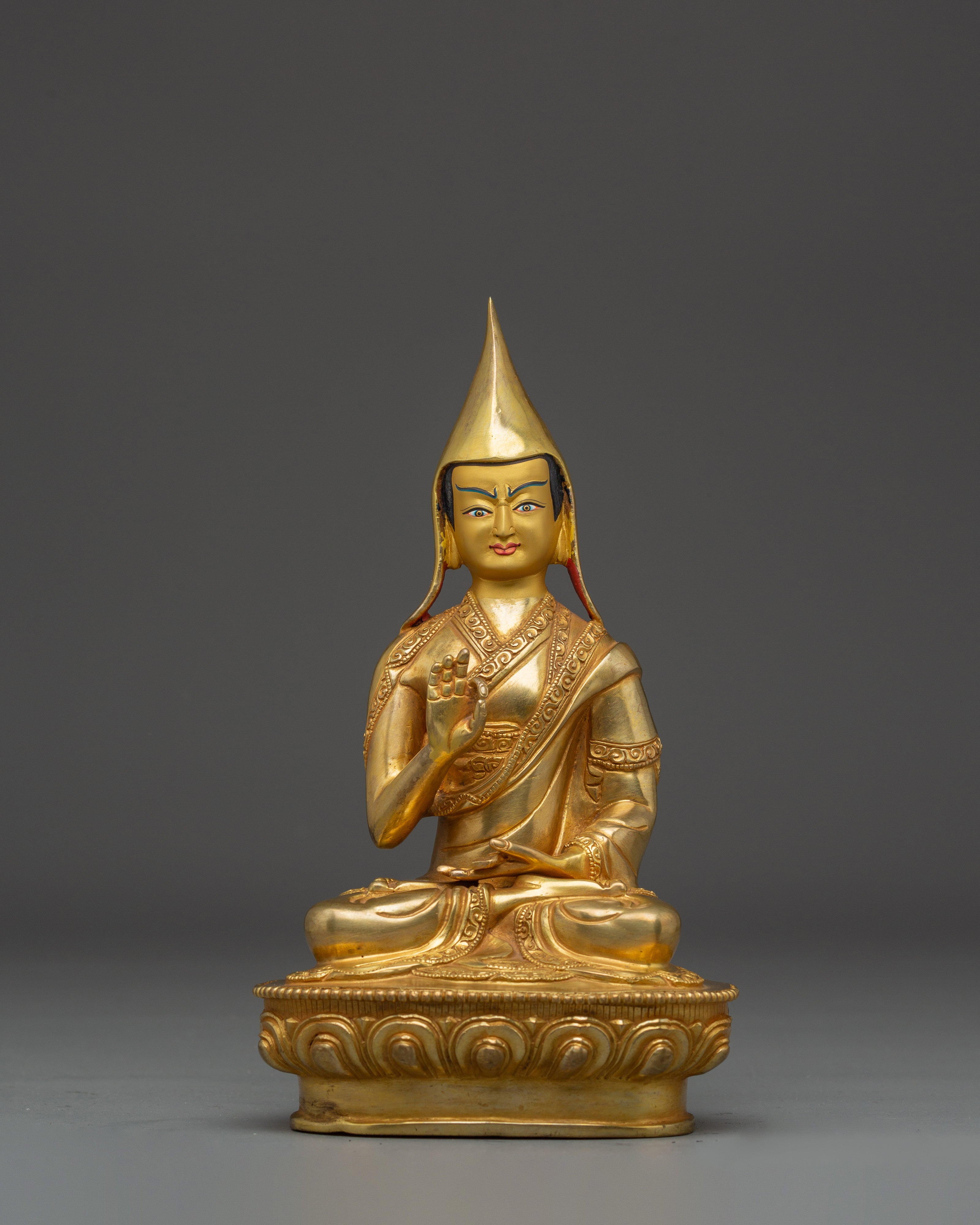 Tsong Khapa Set Statue | Tibetan Religious