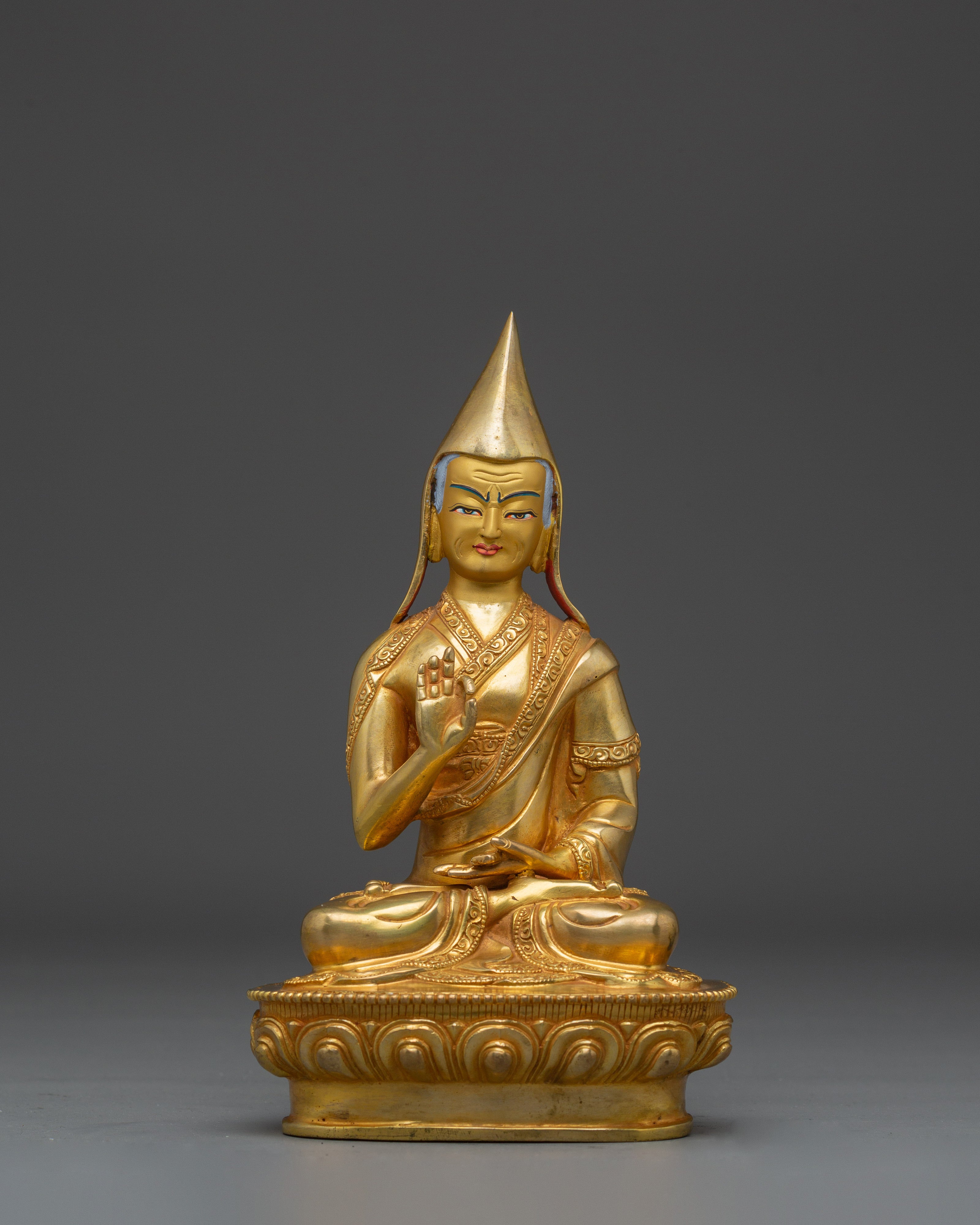 Tsong Khapa Set Statue | Tibetan Religious
