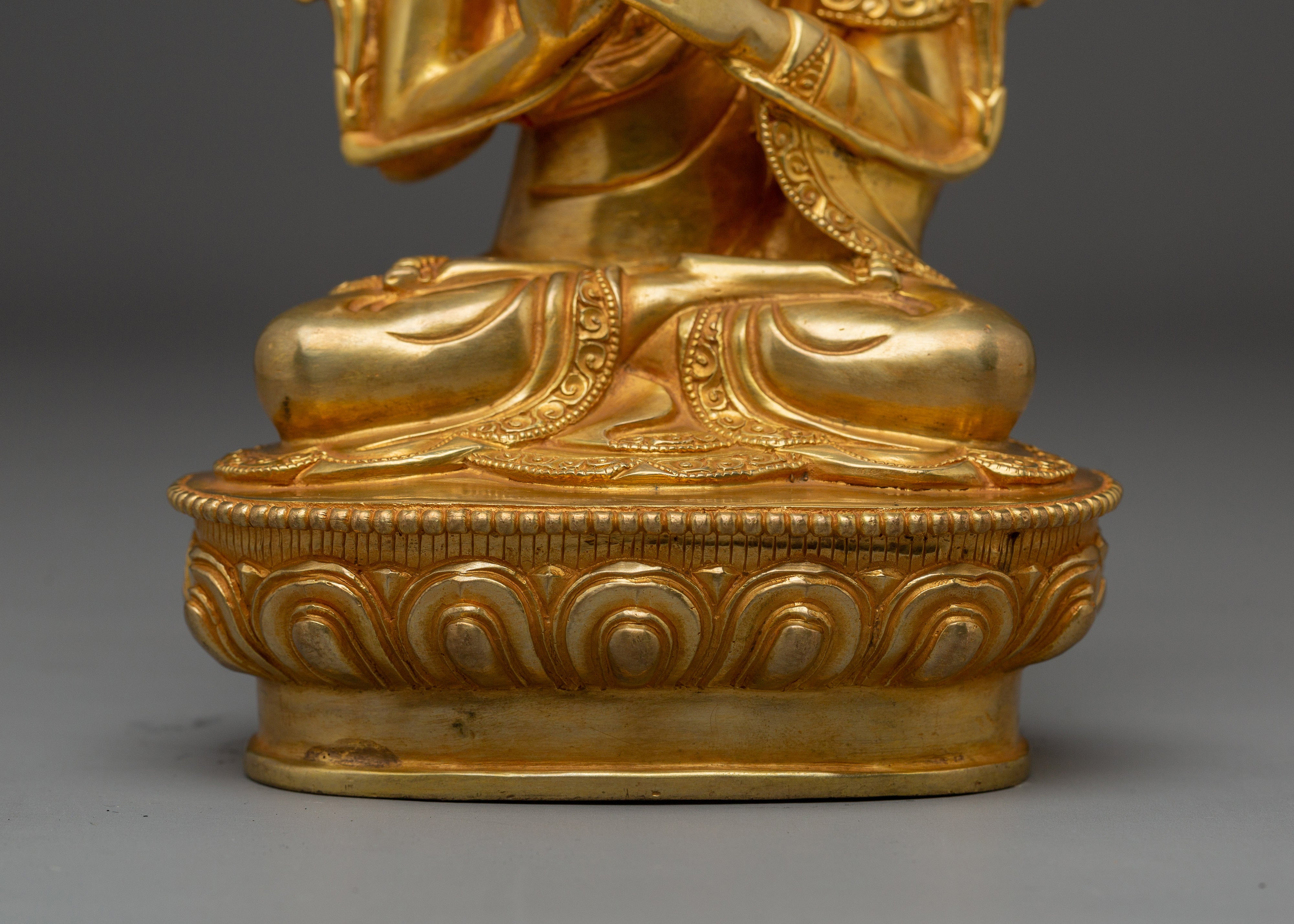 Tsong Khapa Set Statue | Tibetan Religious