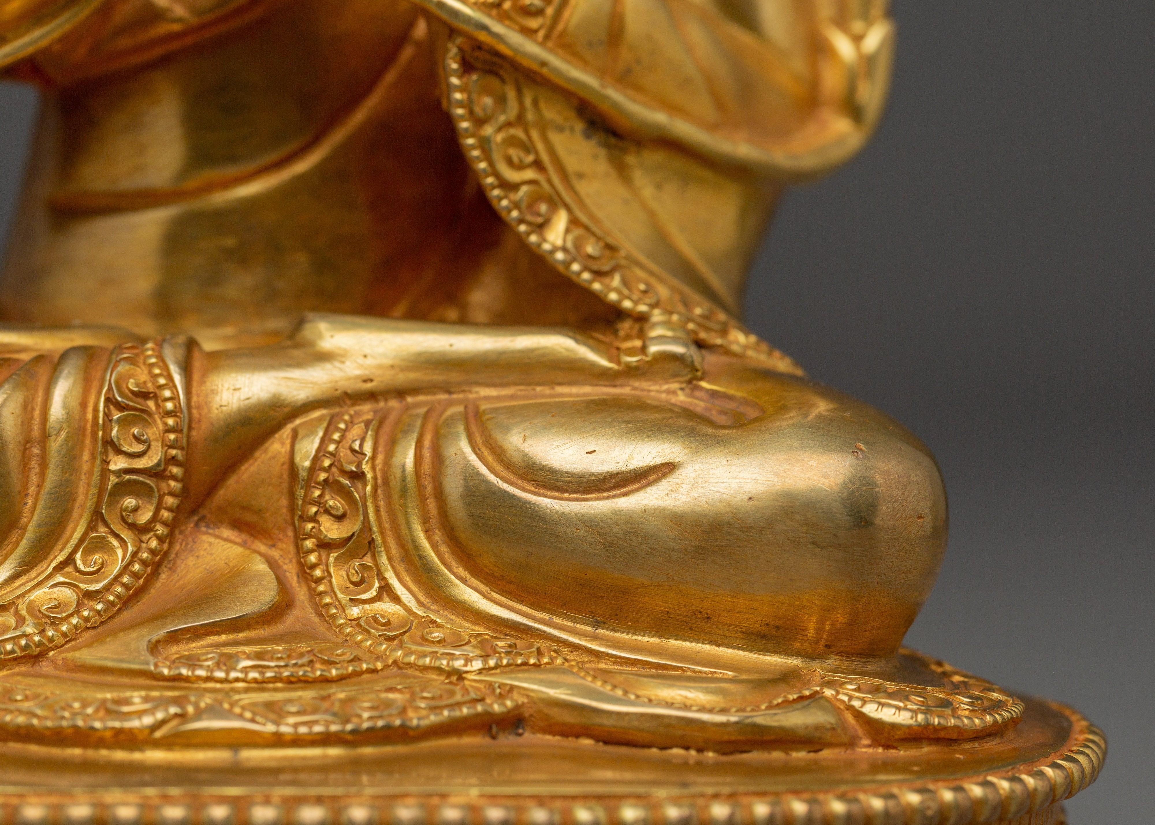 Tsong Khapa Set Statue | Tibetan Religious