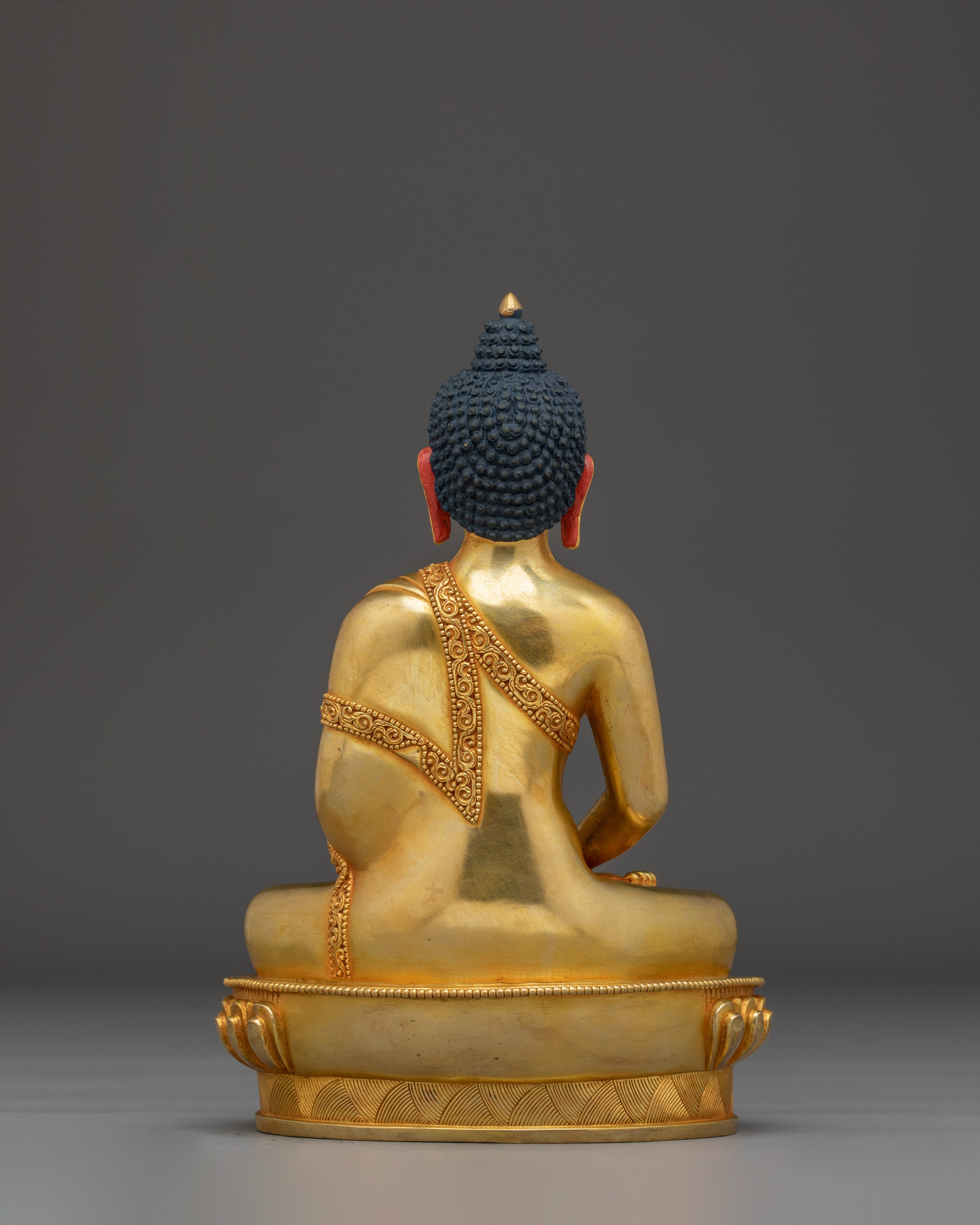 Handcrafted Amitabha Buddha Copper Figurine | Perfect for meditation, shrines