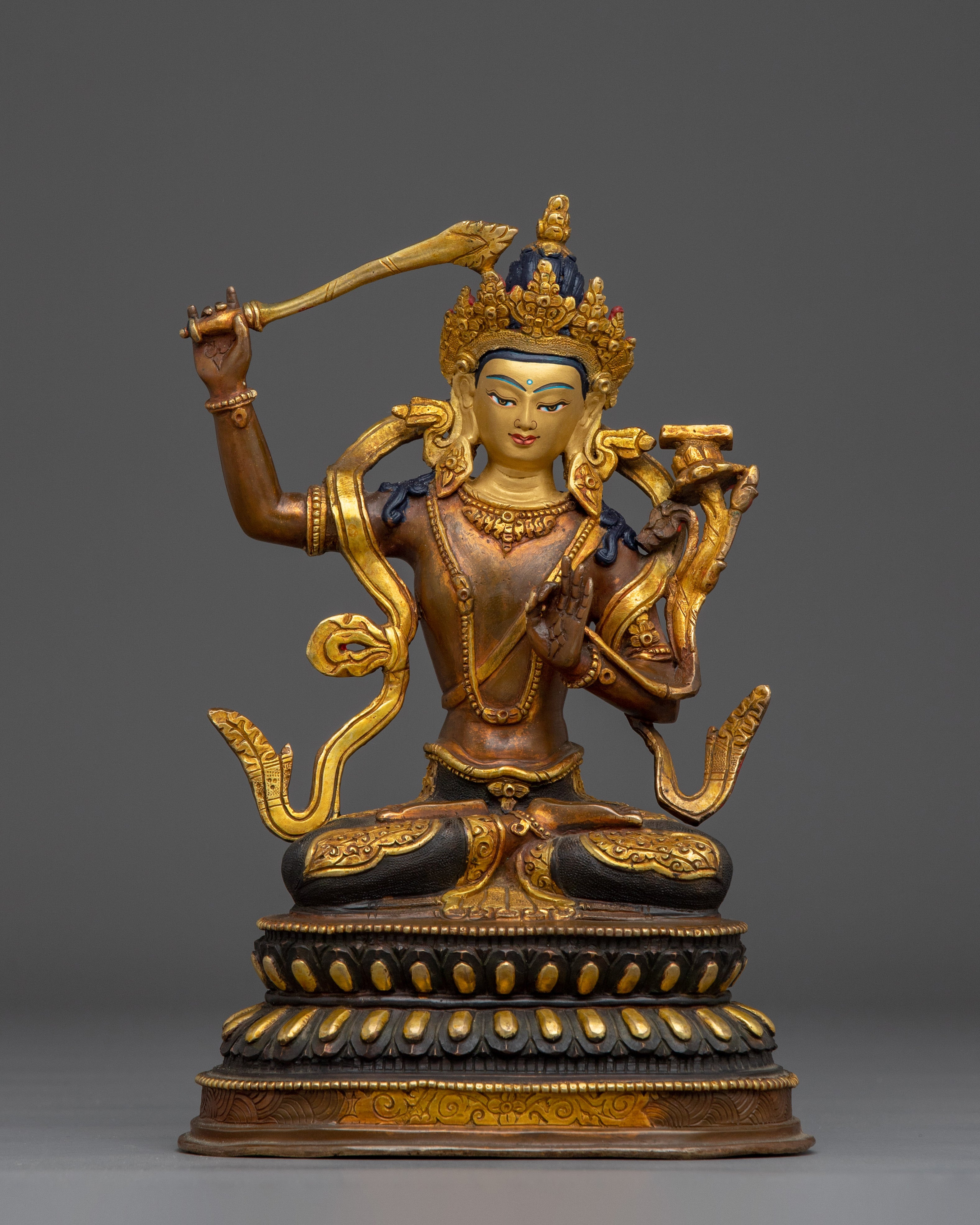 Tibetan Bodhisattva Set Statue | Dharma Protectors Deity
