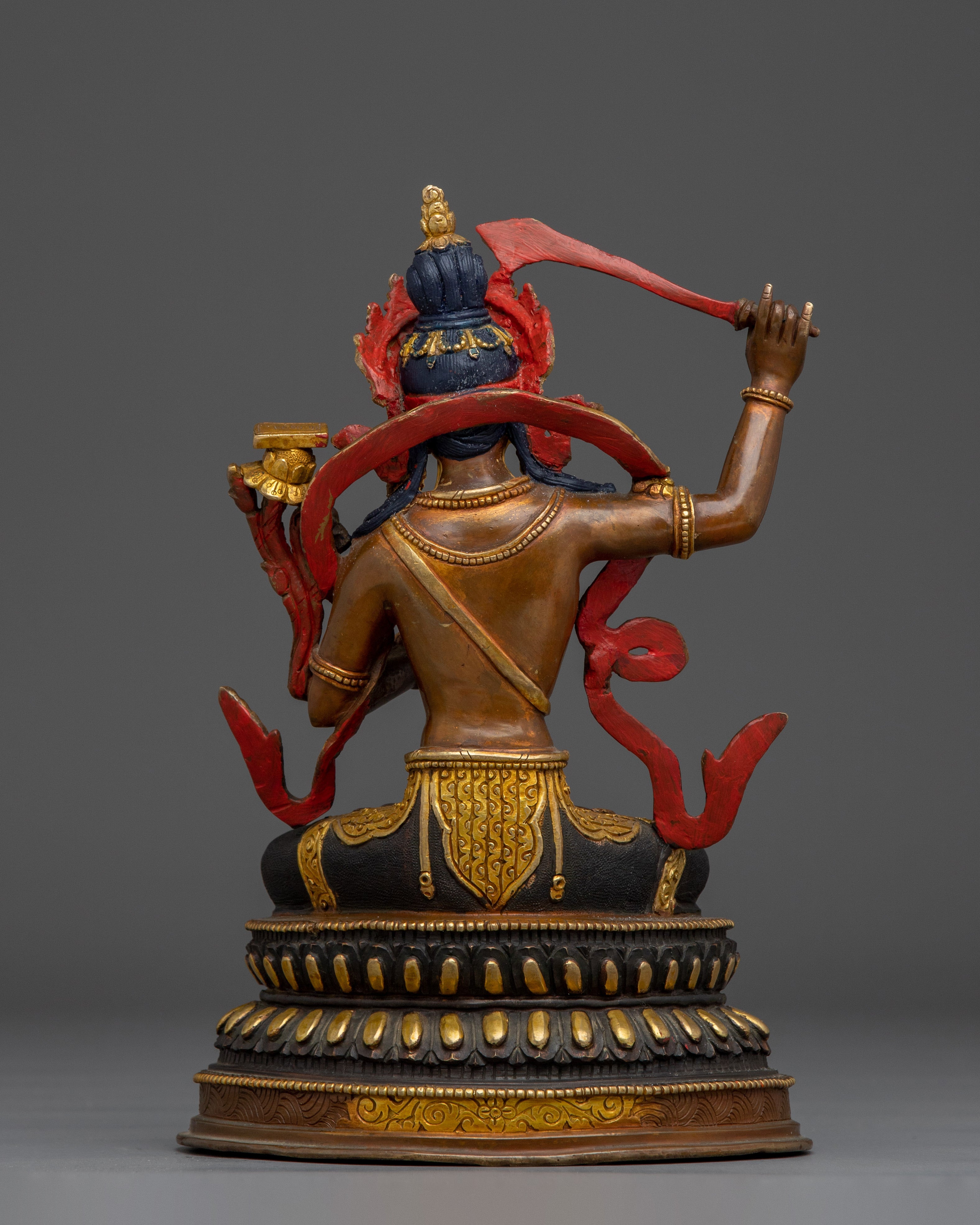 Manjushri The Wisdom Deity In Buddhist Tradition | Spiritual Decor for Meditation