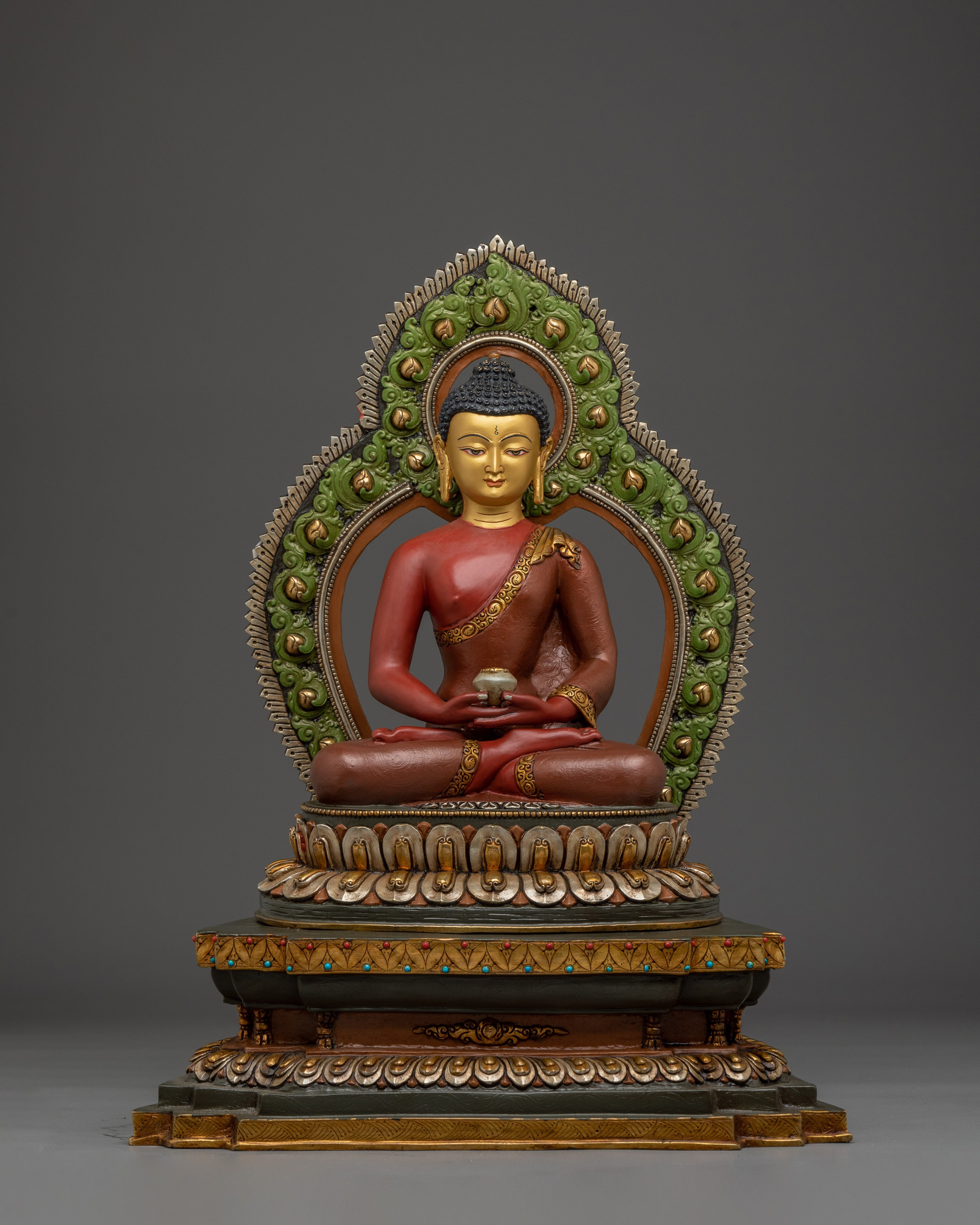 Triple Buddha sculpture | Three Jewels of Buddhism