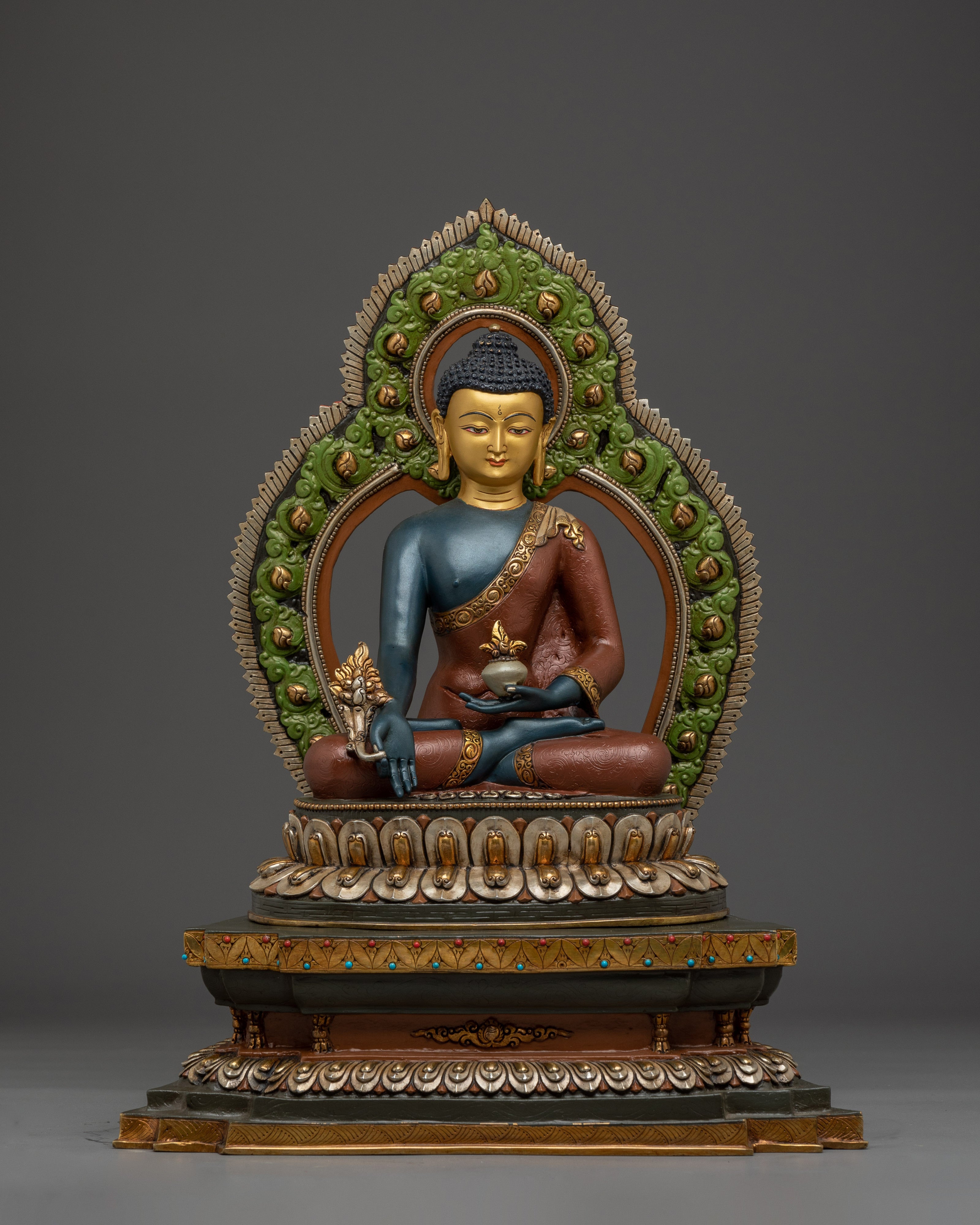 Triple Buddha sculpture | Three Jewels of Buddhism