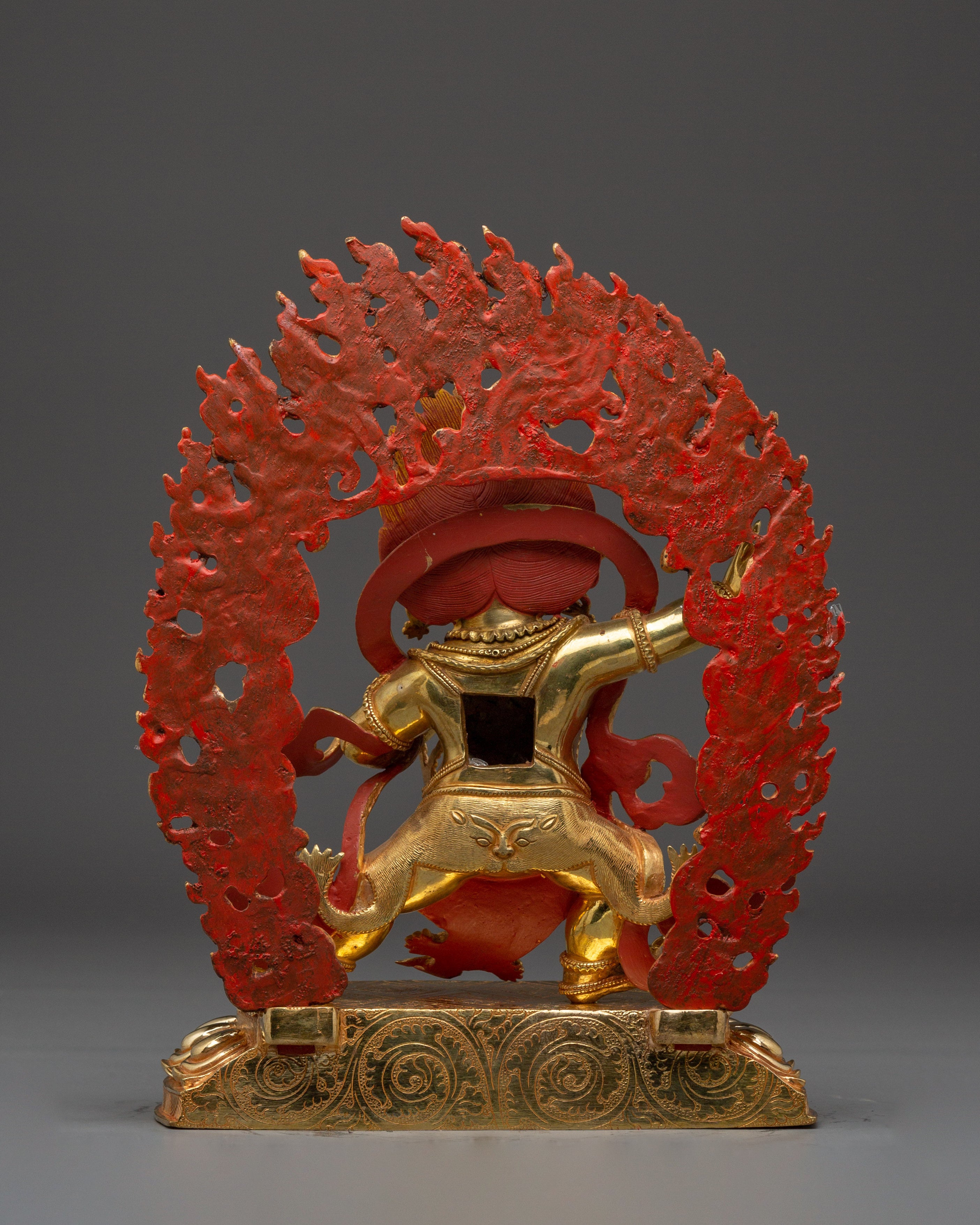 Tibetan Vajrapani Figurine | Protector Deity Statue