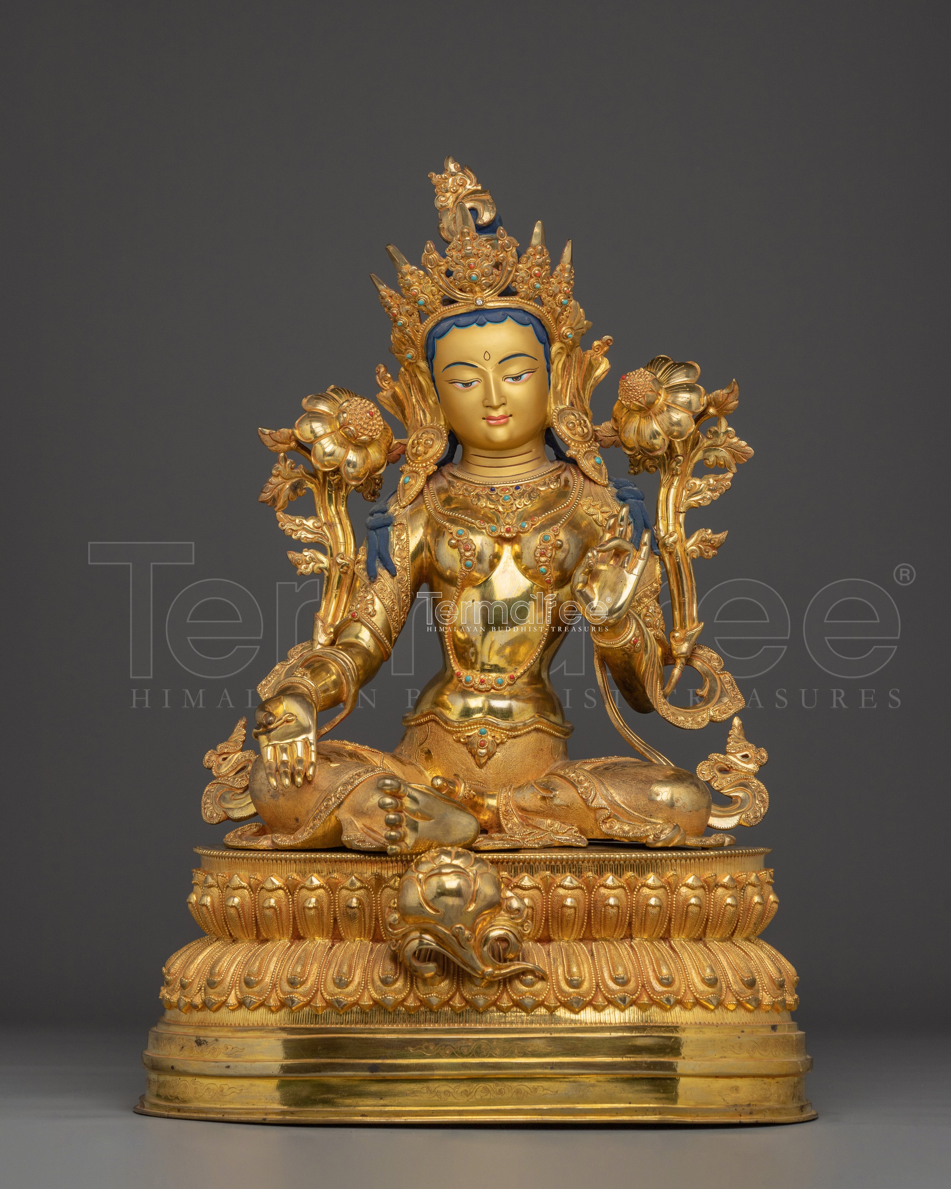 Swift Liberator Green Tara | Tibetan Female Deity