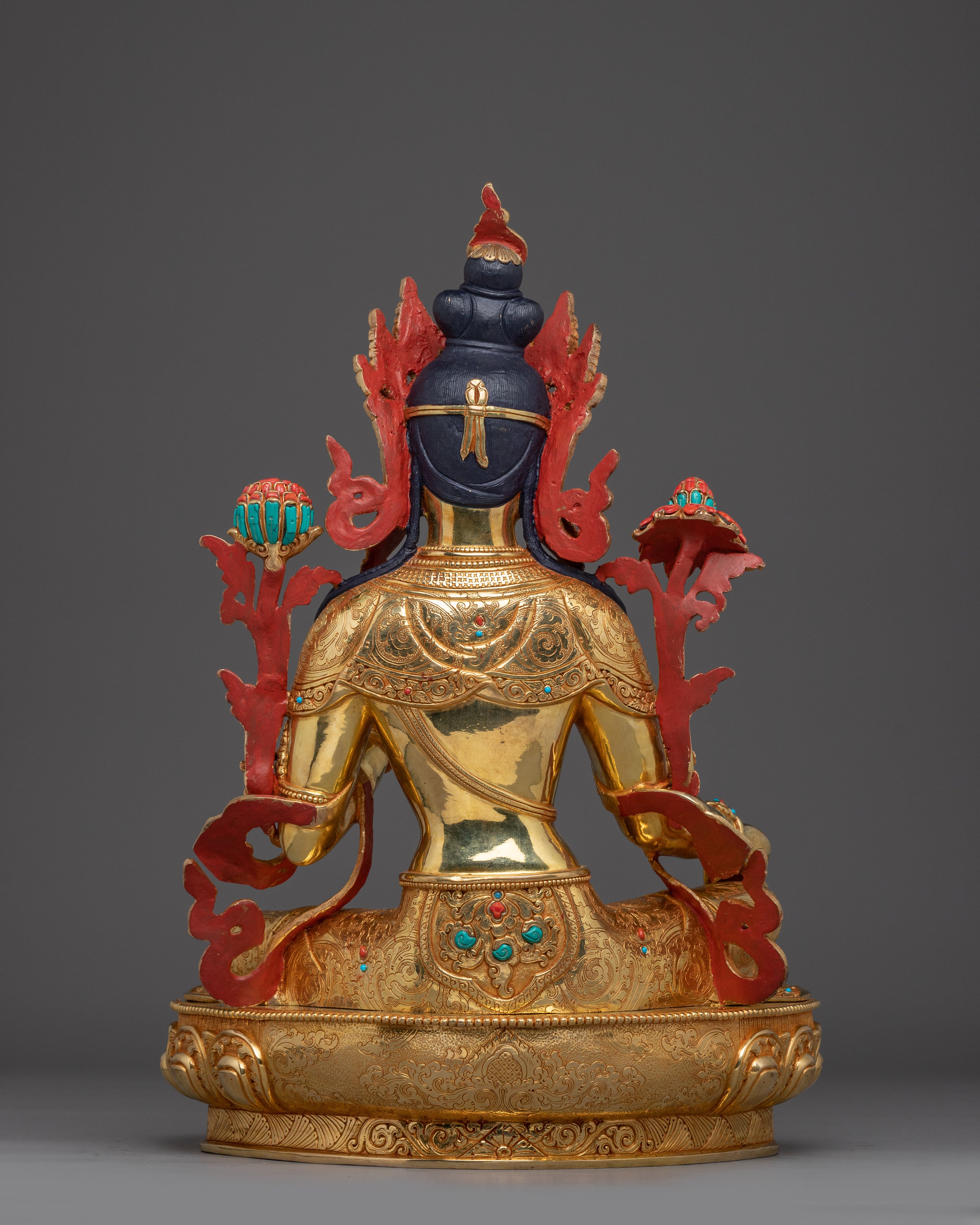 Protector Goddess Green Tara Figurine |  Mother of All Buddhas