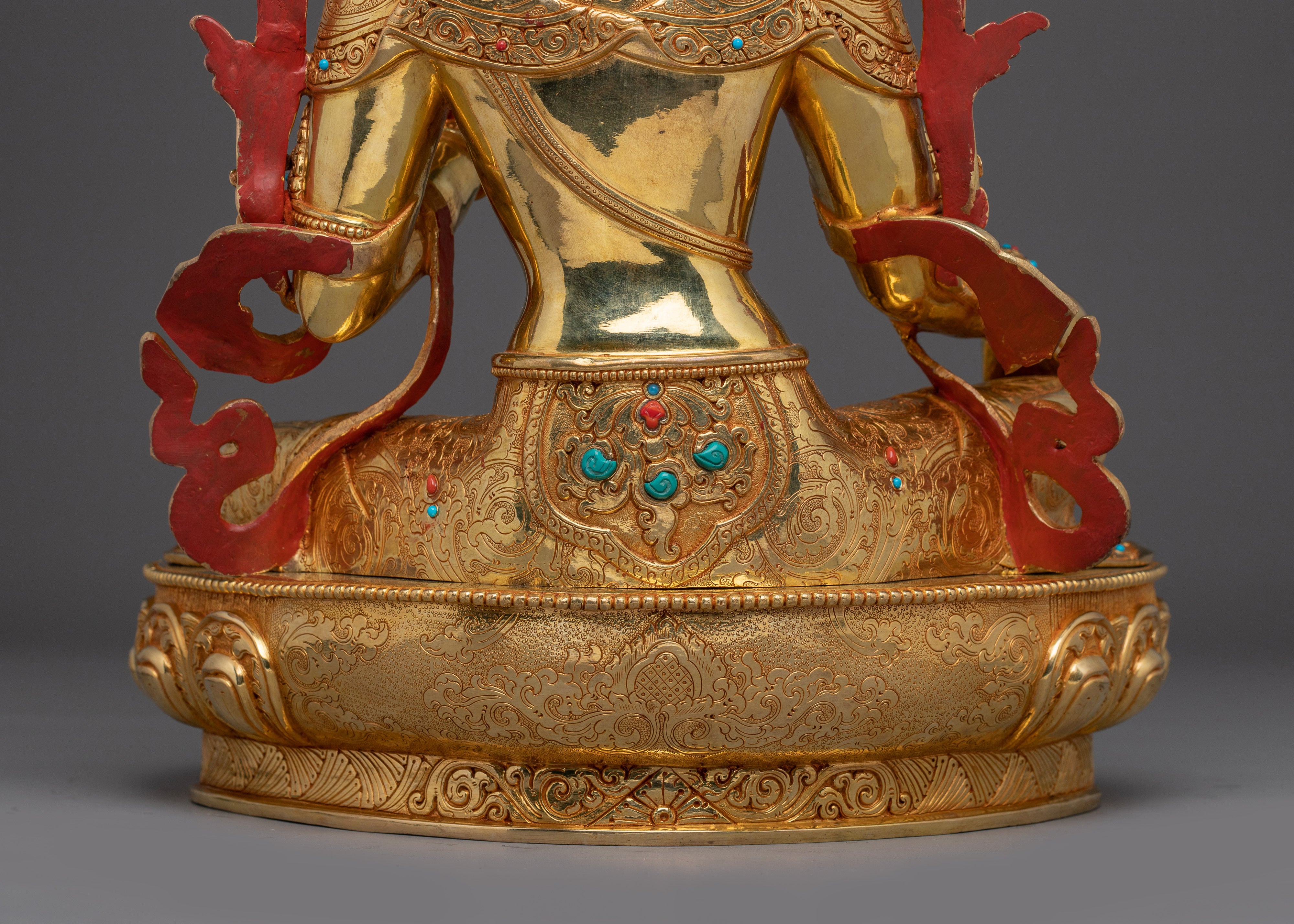 Protector Goddess Green Tara Figurine |  Mother of All Buddhas