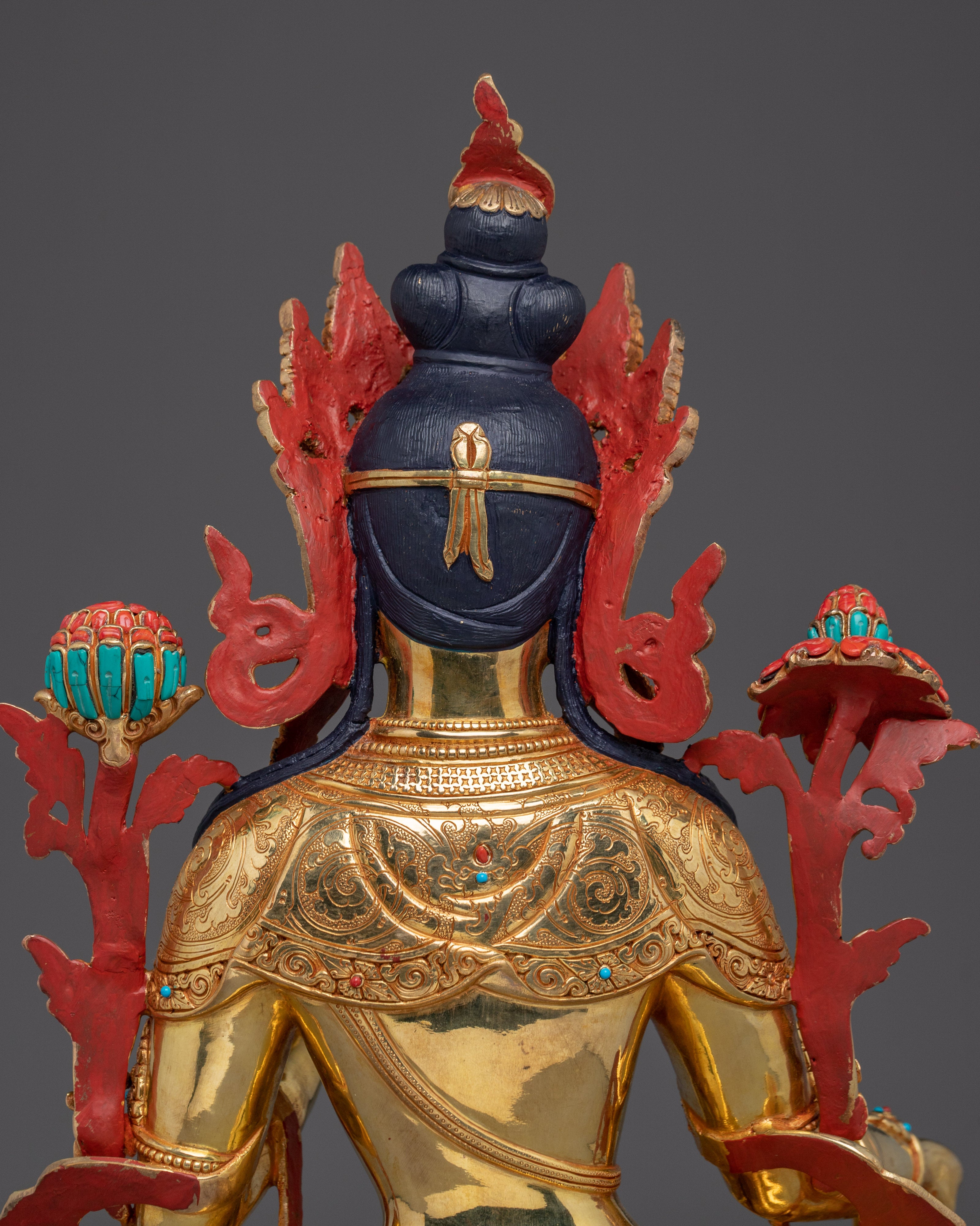 Protector Goddess Green Tara Figurine |  Mother of All Buddhas