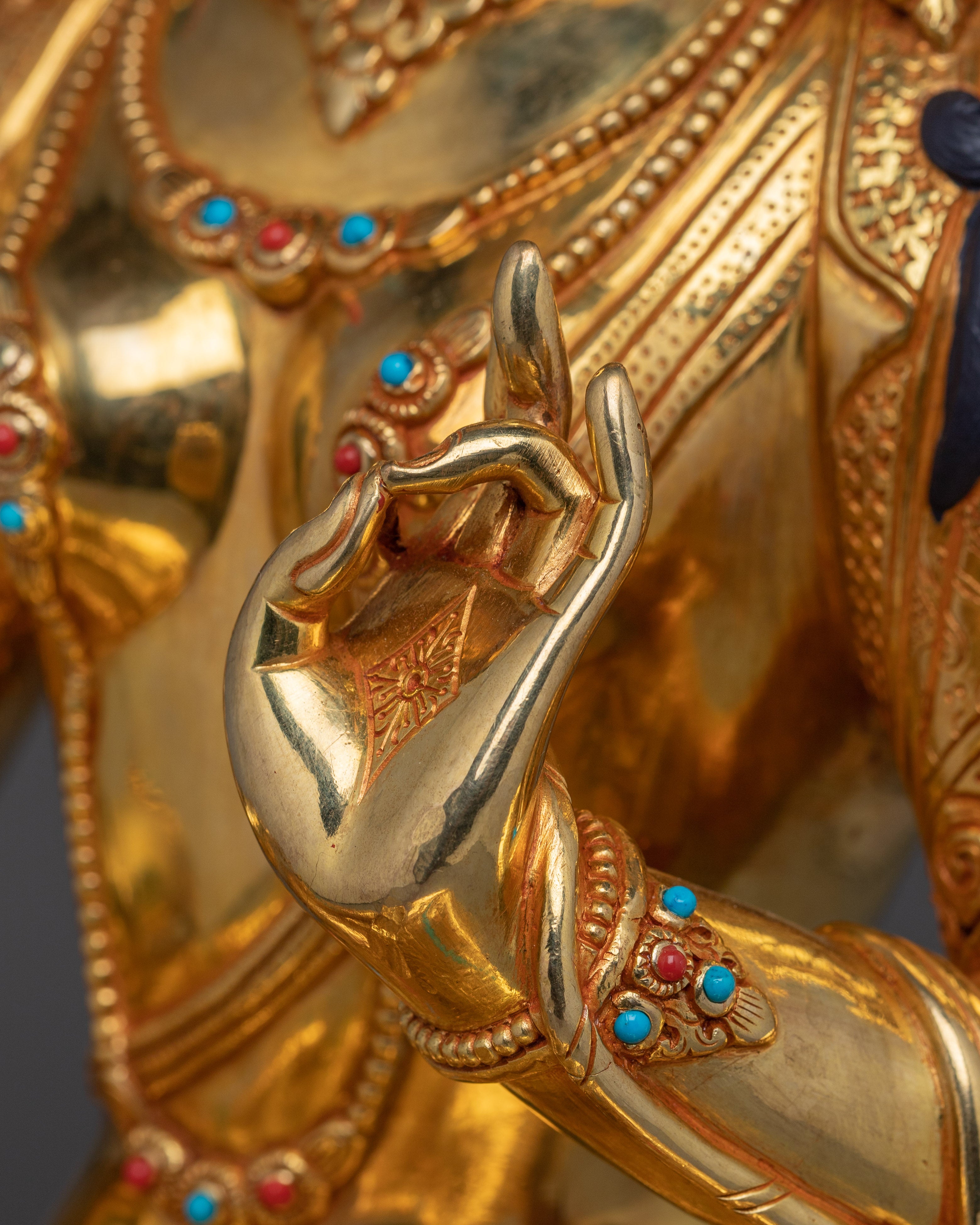 Protector Goddess Green Tara Figurine |  Mother of All Buddhas