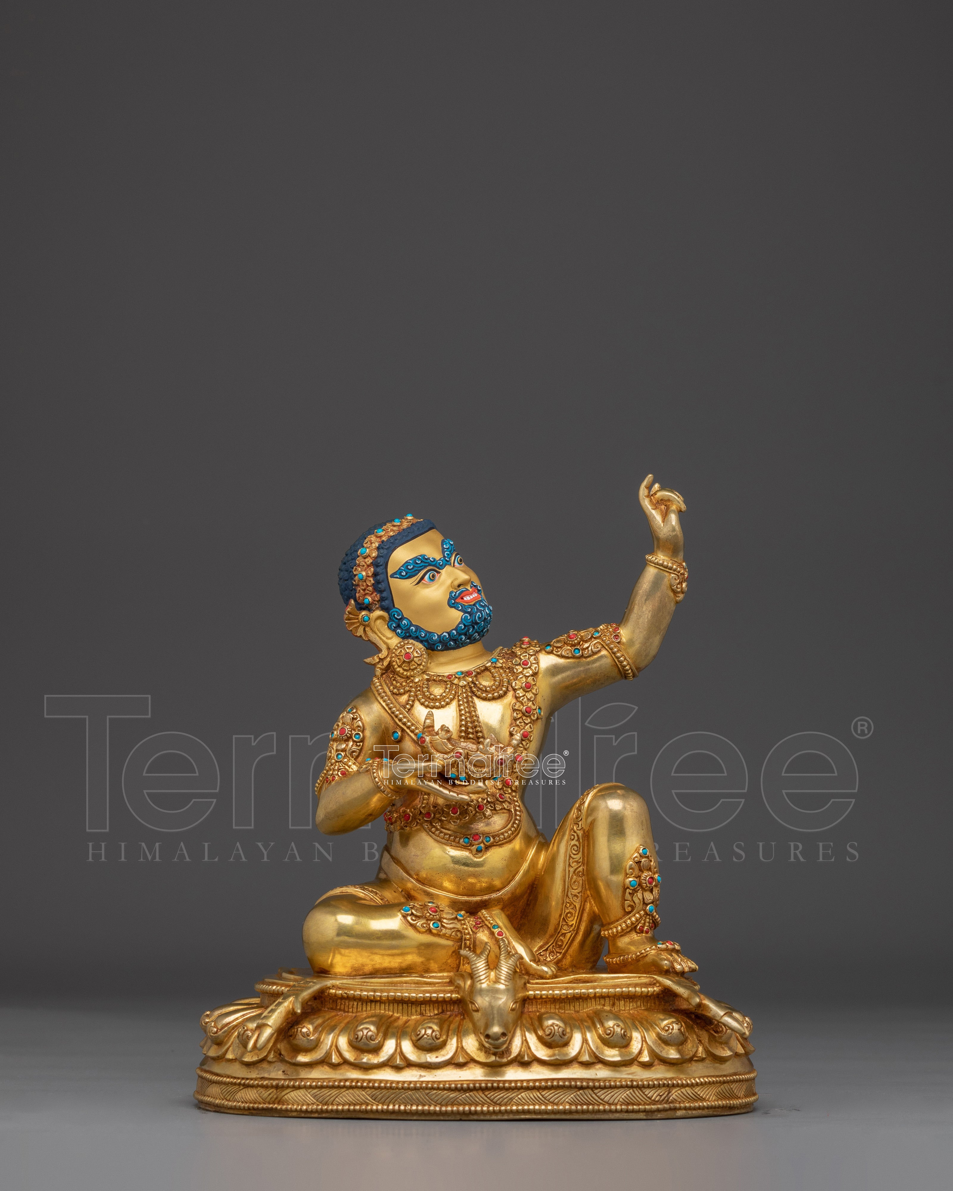 Golden Virupa Statue | The Lord of all yogis