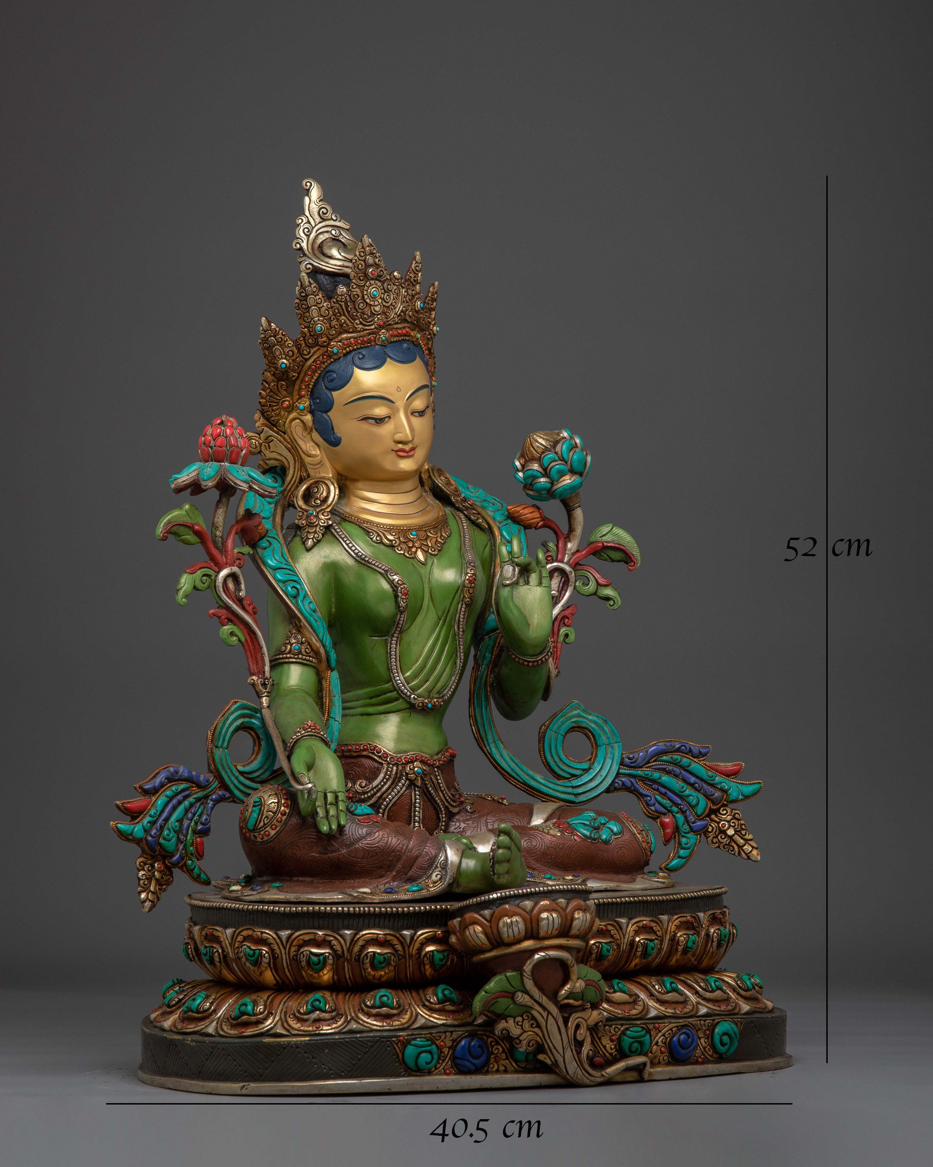 Himalayan Handmade Shyama Tara Statue 