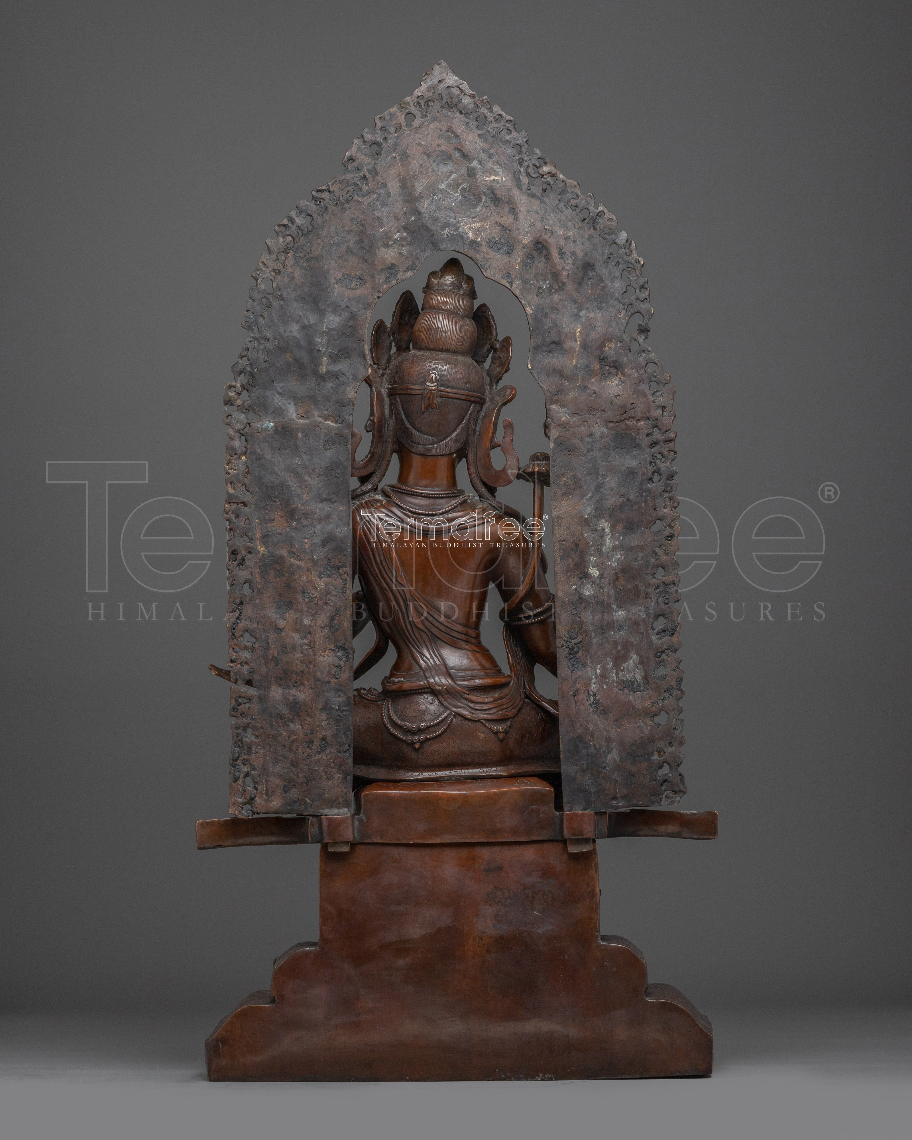 Enlightened Protector Green Tara Statue | Swift Protector Tara