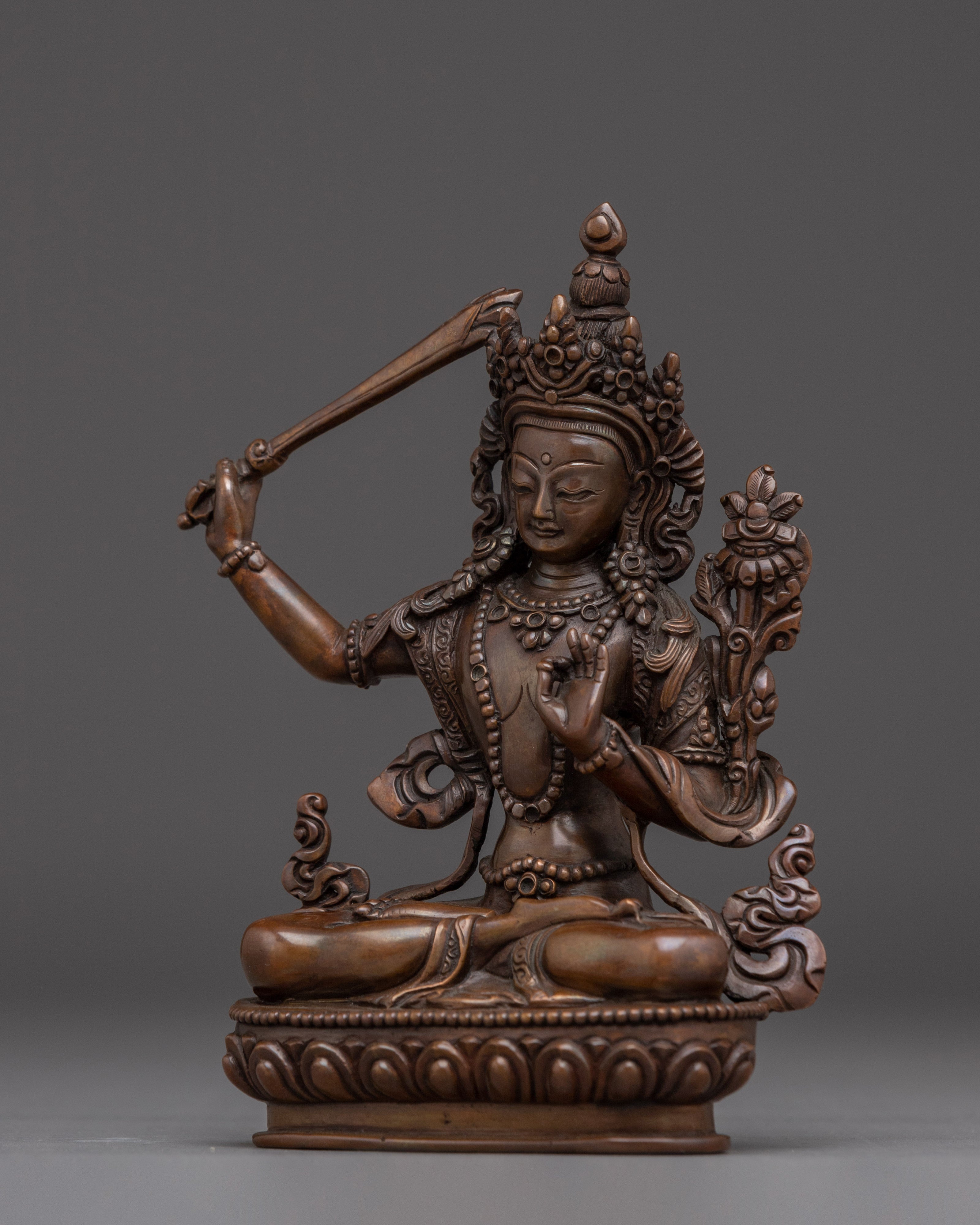 Meditation Statue of Manjushri | Wisdom Bodhisattva