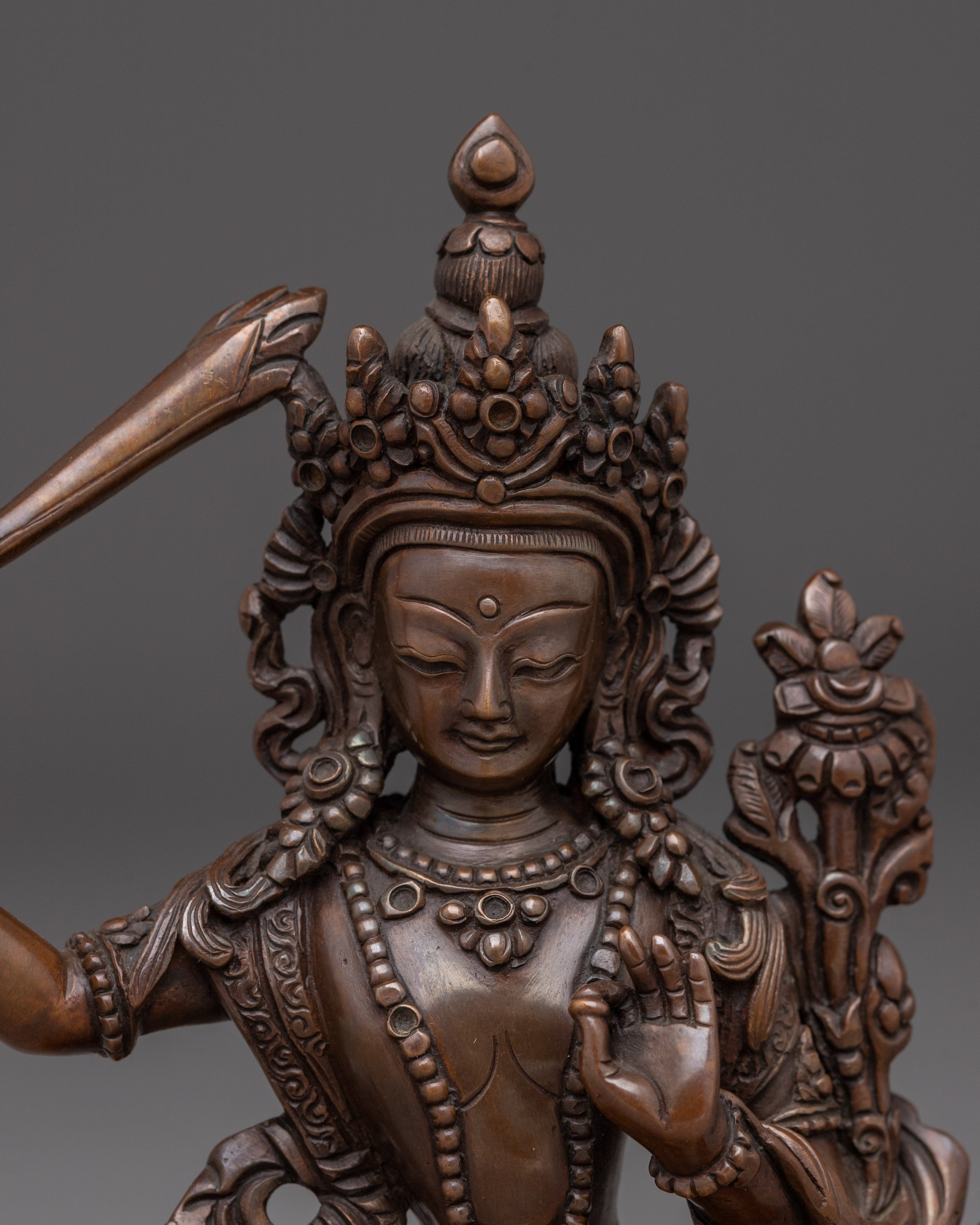 Meditation Statue of Manjushri | Wisdom Bodhisattva