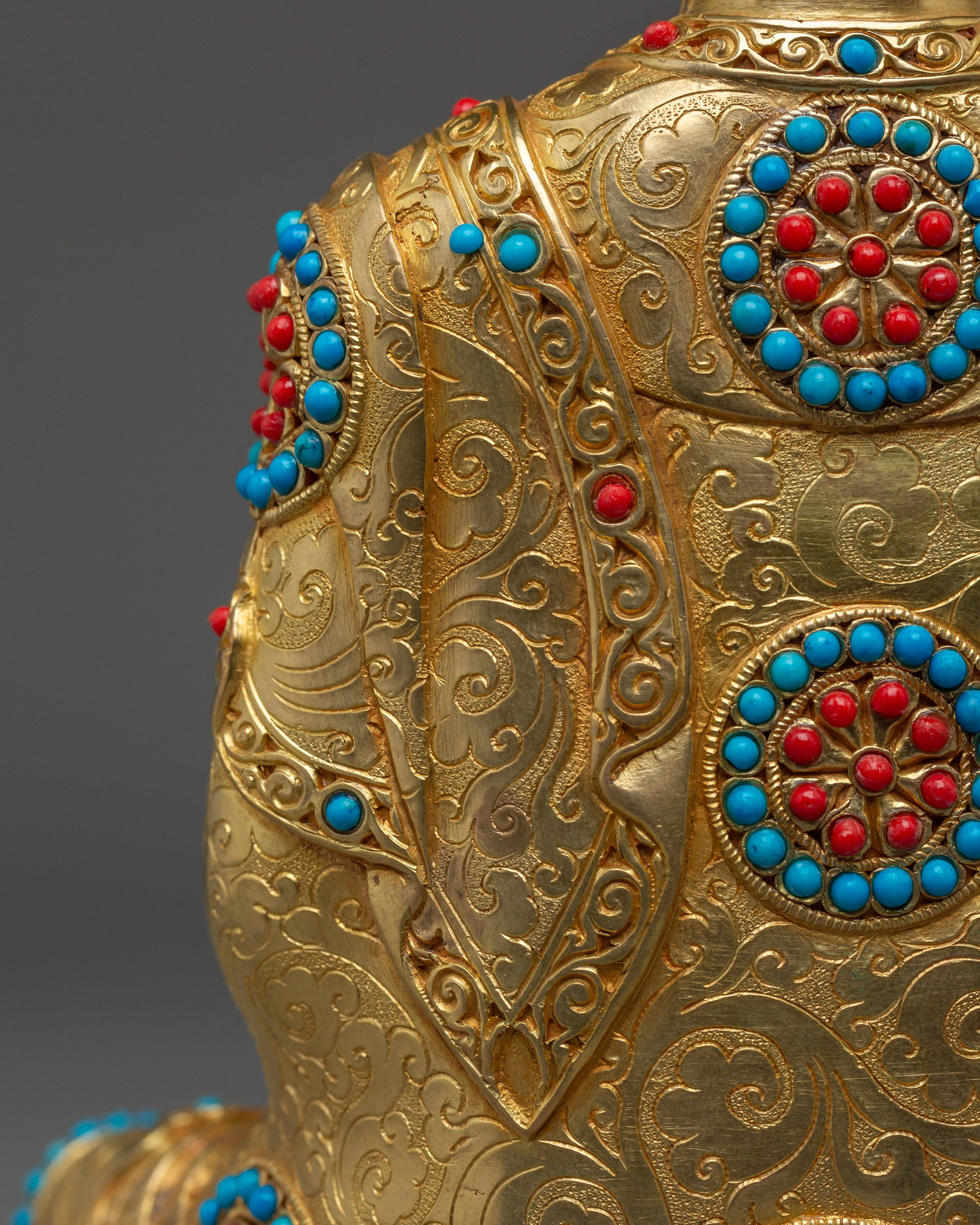 Himalayan Buddha Trio Statue | Buddha of Enlightenment